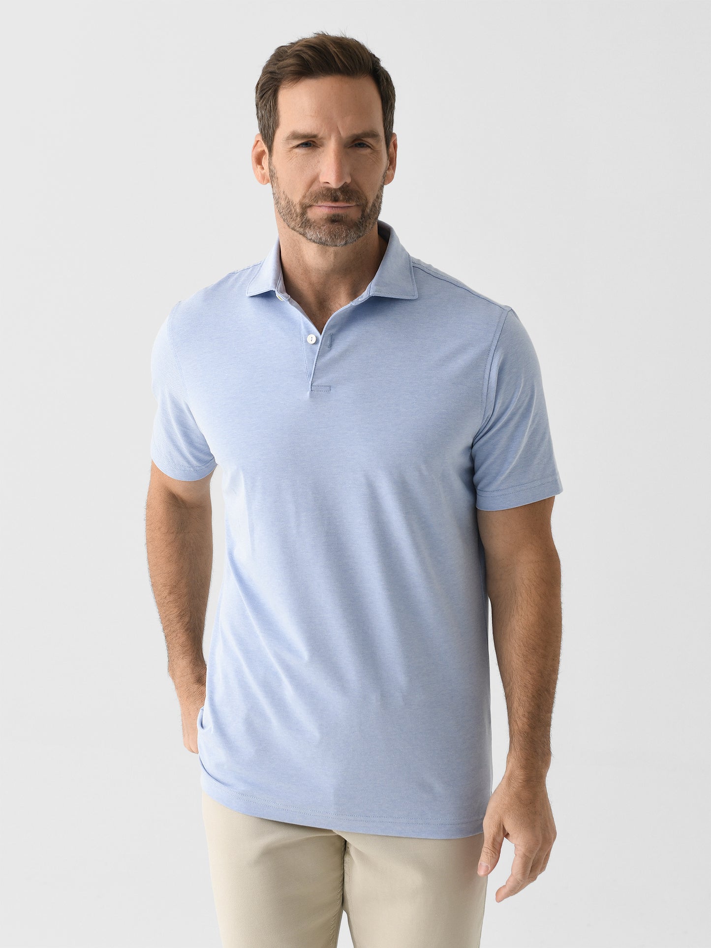 Peter Millar Crown Crafted Men's Albatross Cotton Blend Piqué Polo