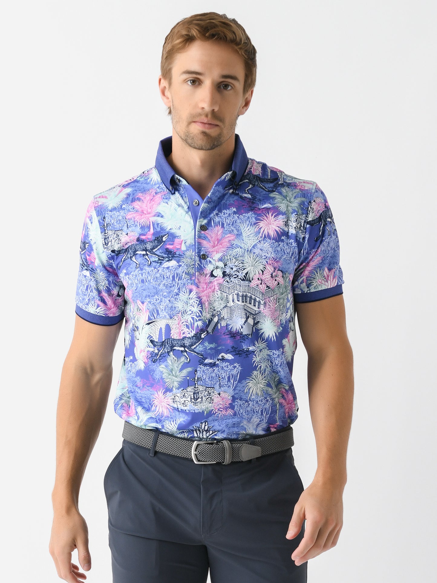 Greyson Men's Savannah Nights Polo