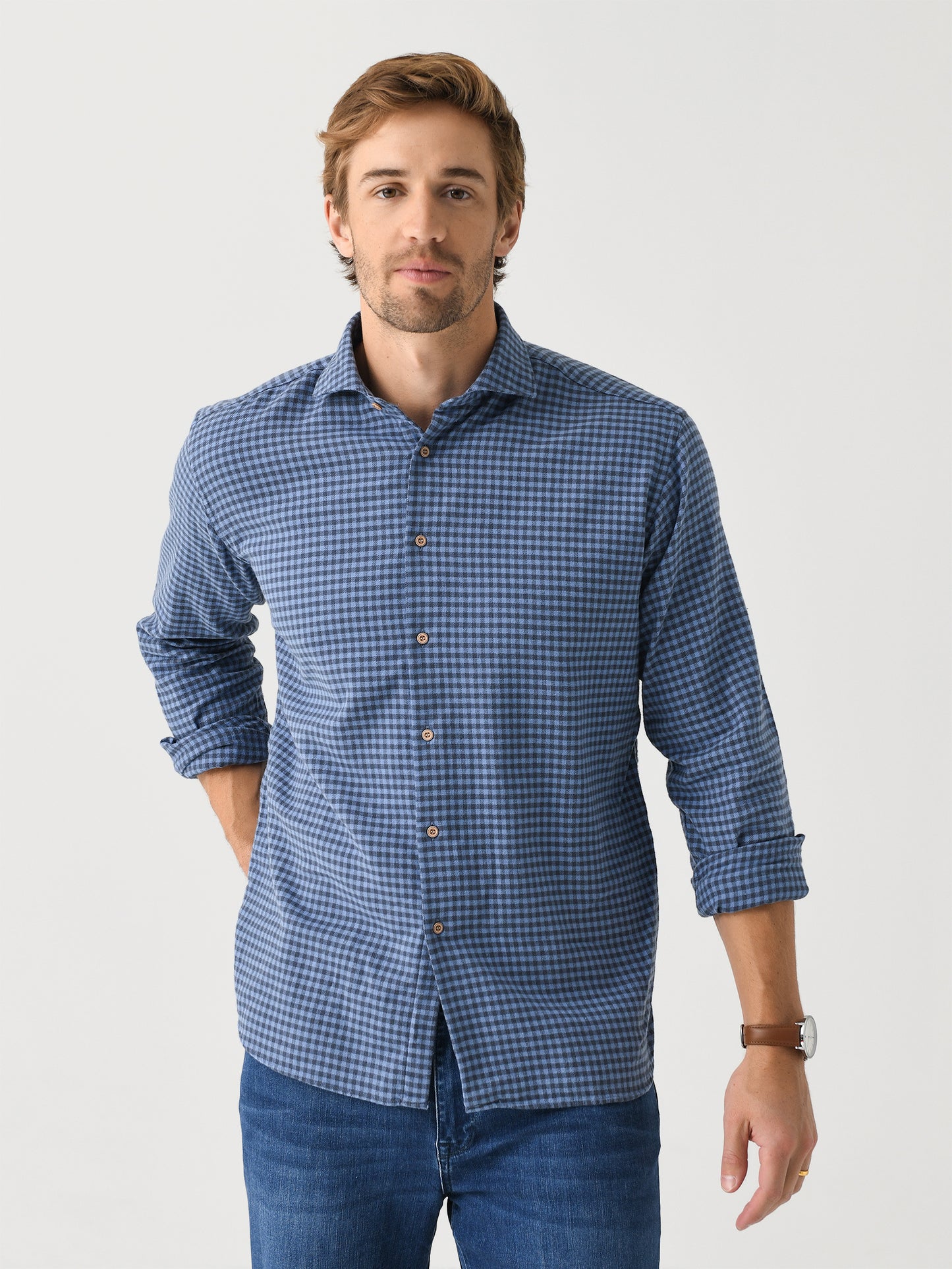 Miller Westby Men's Blackwell Cut Away Button-Down Shirt