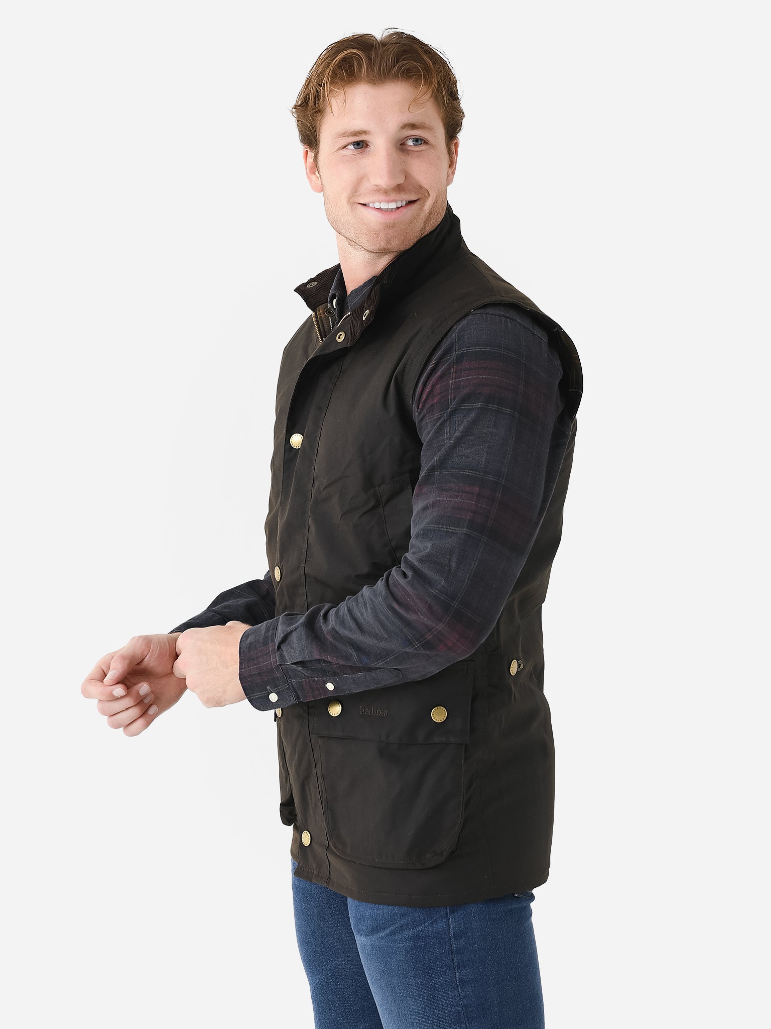 Barbour Men's Westmorland Wax Gilet – saintbernard.com