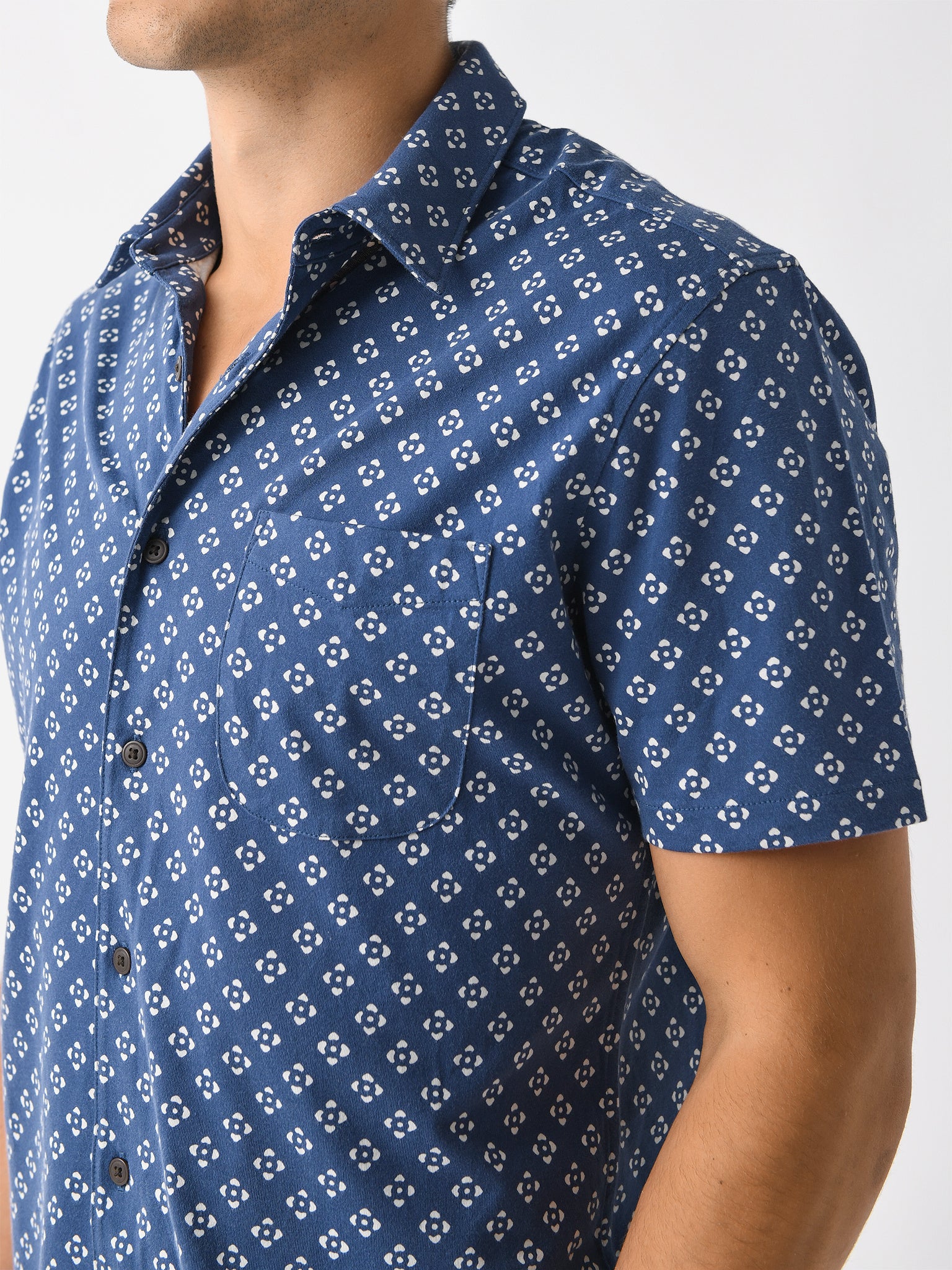 Faherty Atlas Print outlet Shirt