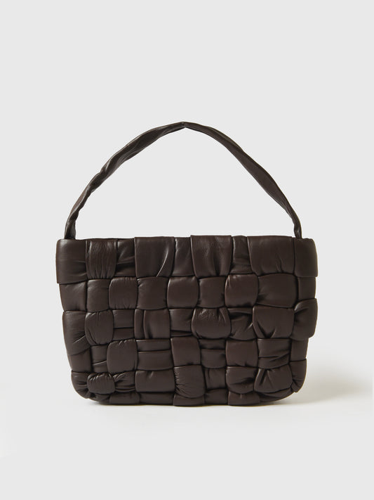 St. Agni Textured Mini Woven Tote