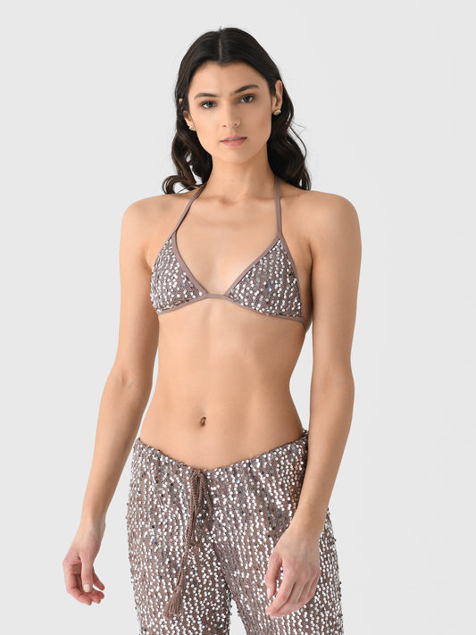 L Space Women's Treasure Bikini Top