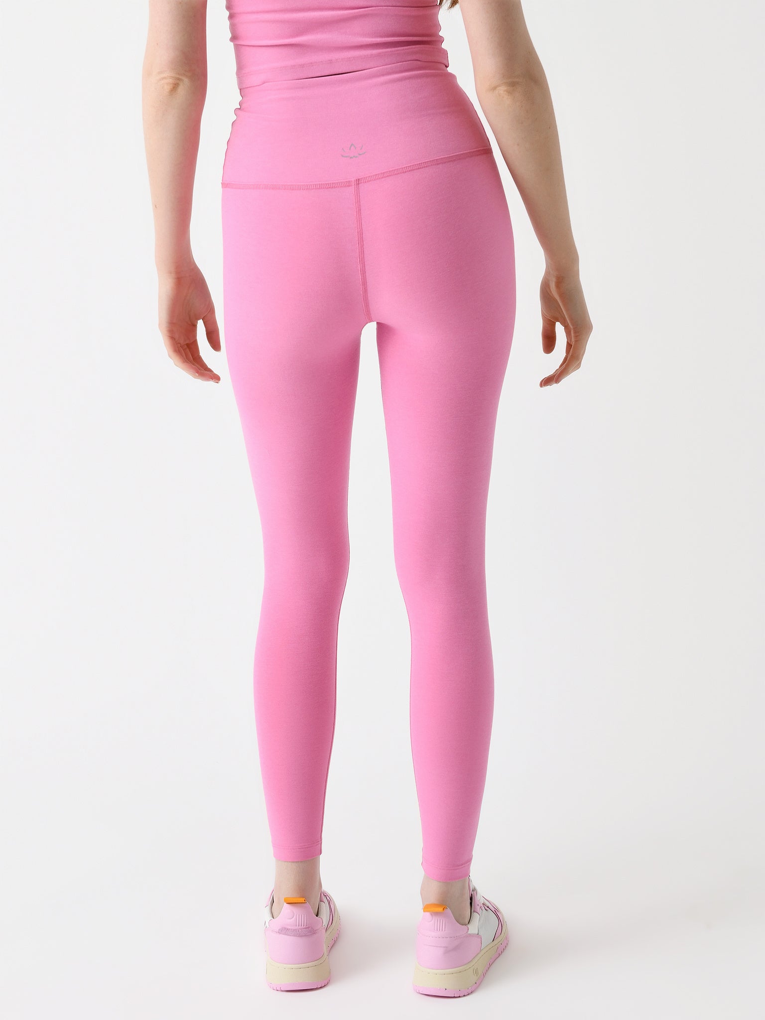 Beyond Yoga Spacedye Caught In The Midi High Waisted Legging in Pink