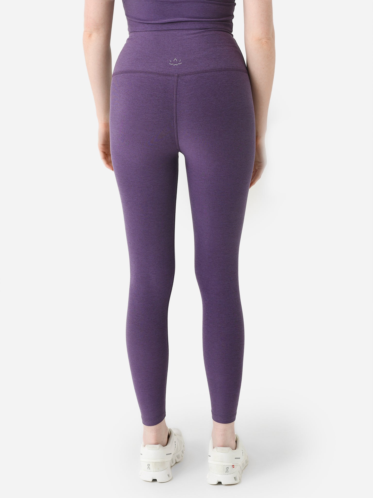 Beyond Yoga Caught In The Midi High-waist Space-dye Leggings in Natural |  Lyst
