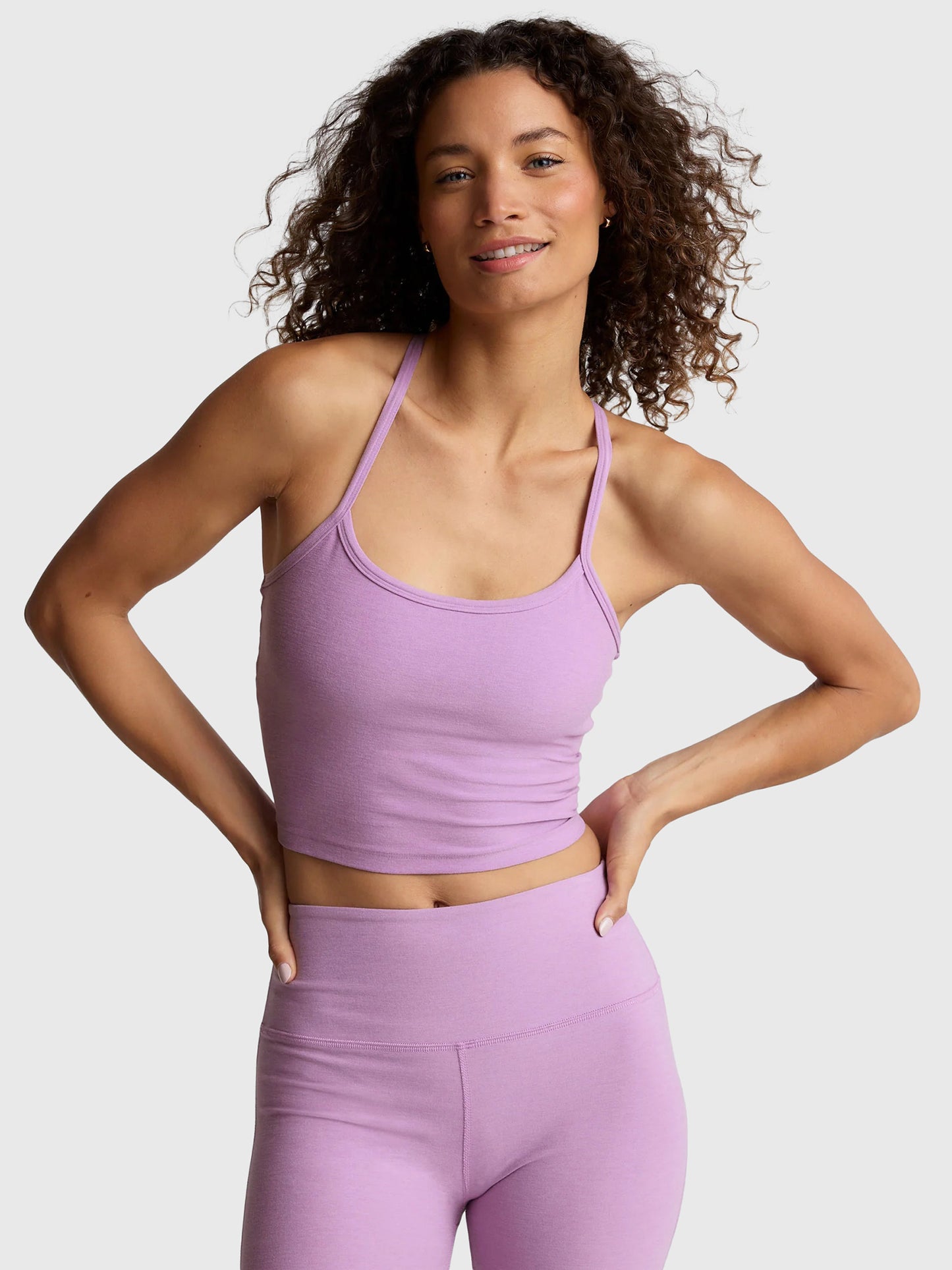 Beyond Yoga Women's Spacedye Slim Racerback Cropped Tank