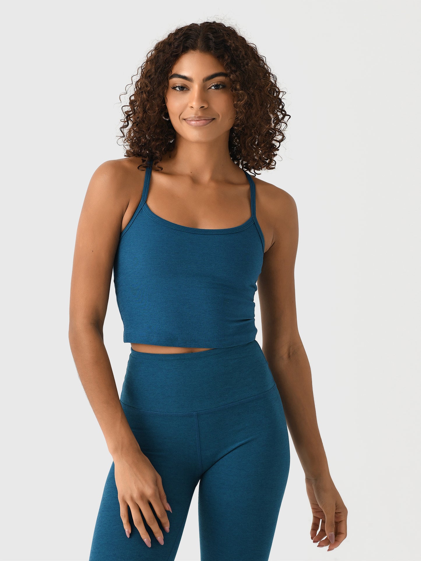 Beyond Yoga Women's Spacedye Slim Racerback Cropped Tank