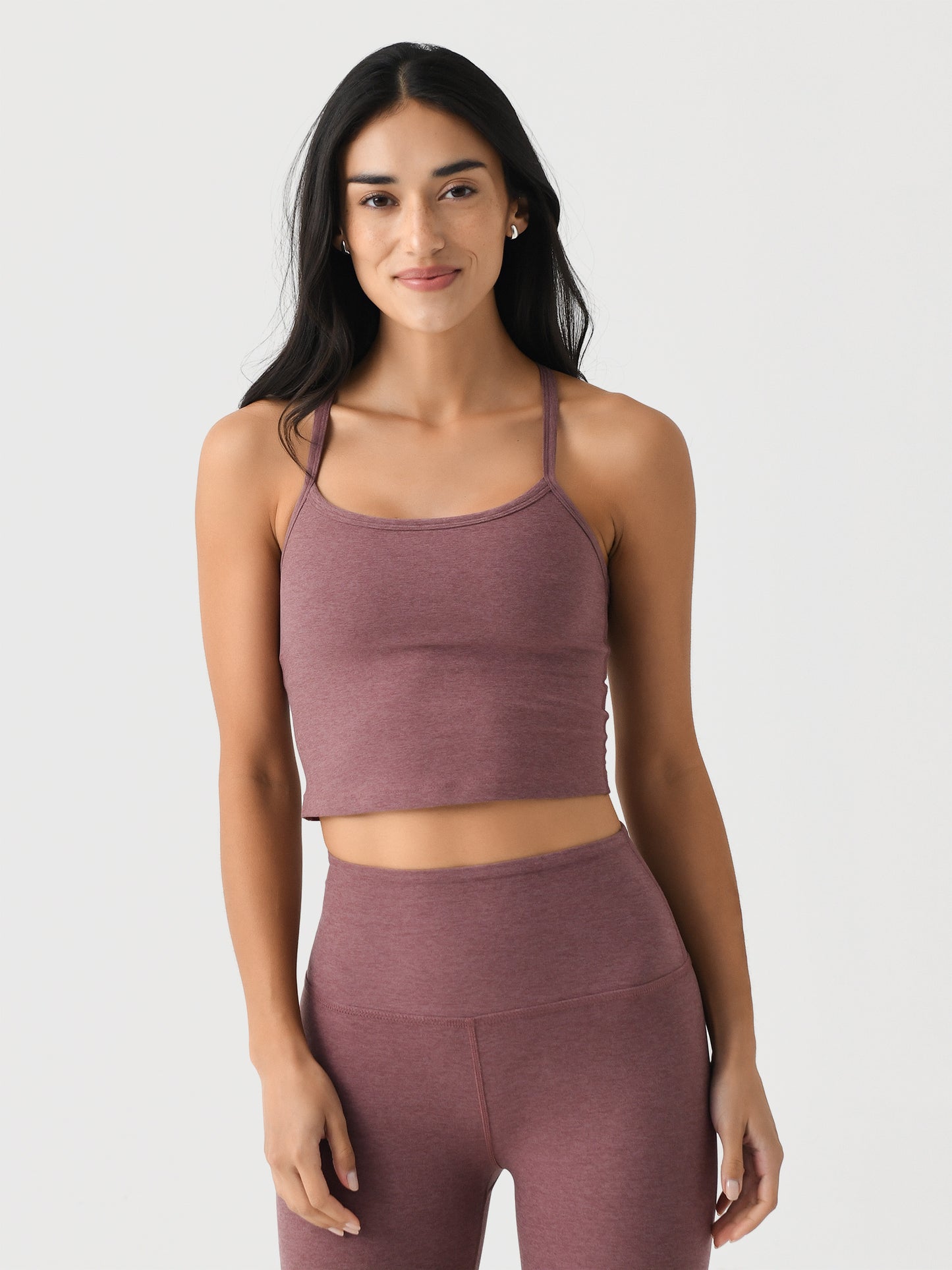 Beyond Yoga Women's Spacedye Slim Racerback Cropped Tank