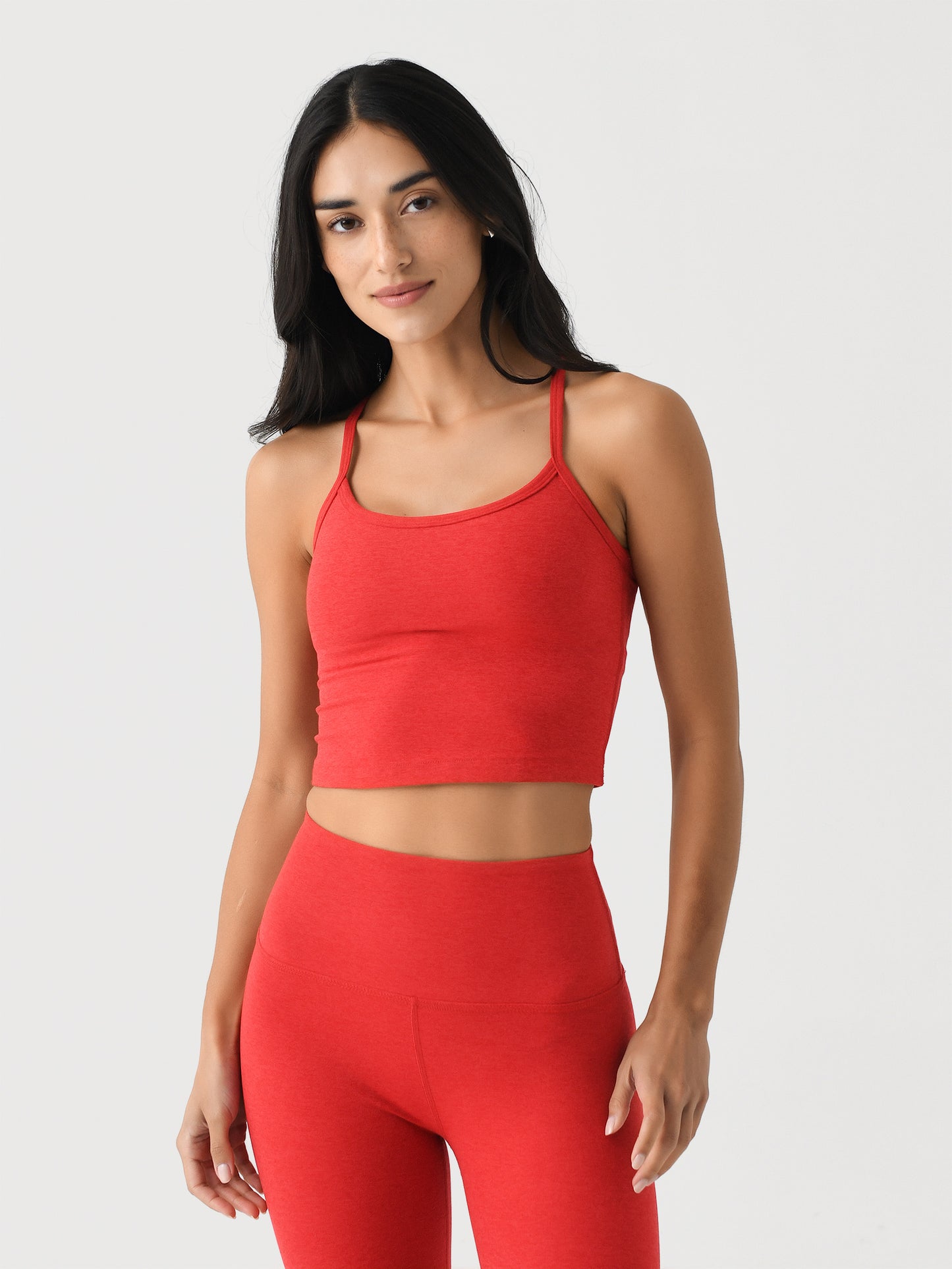 Beyond Yoga Women's Spacedye Slim Racerback Cropped Tank