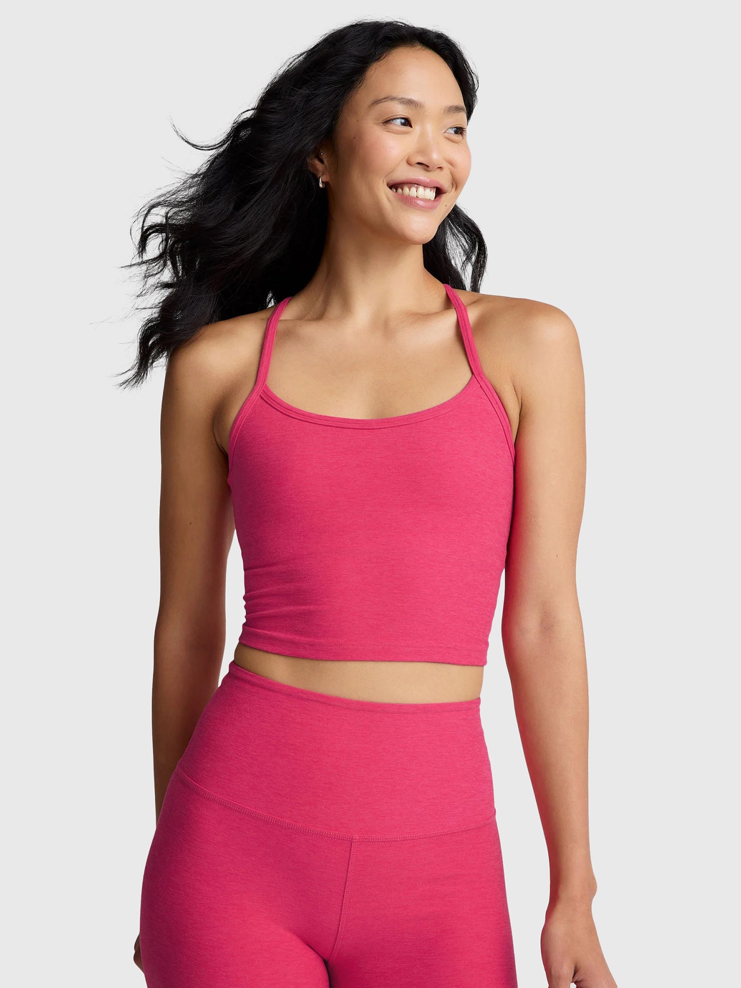 Beyond Yoga Women's Spacedye Slim Racerback Cropped Tank