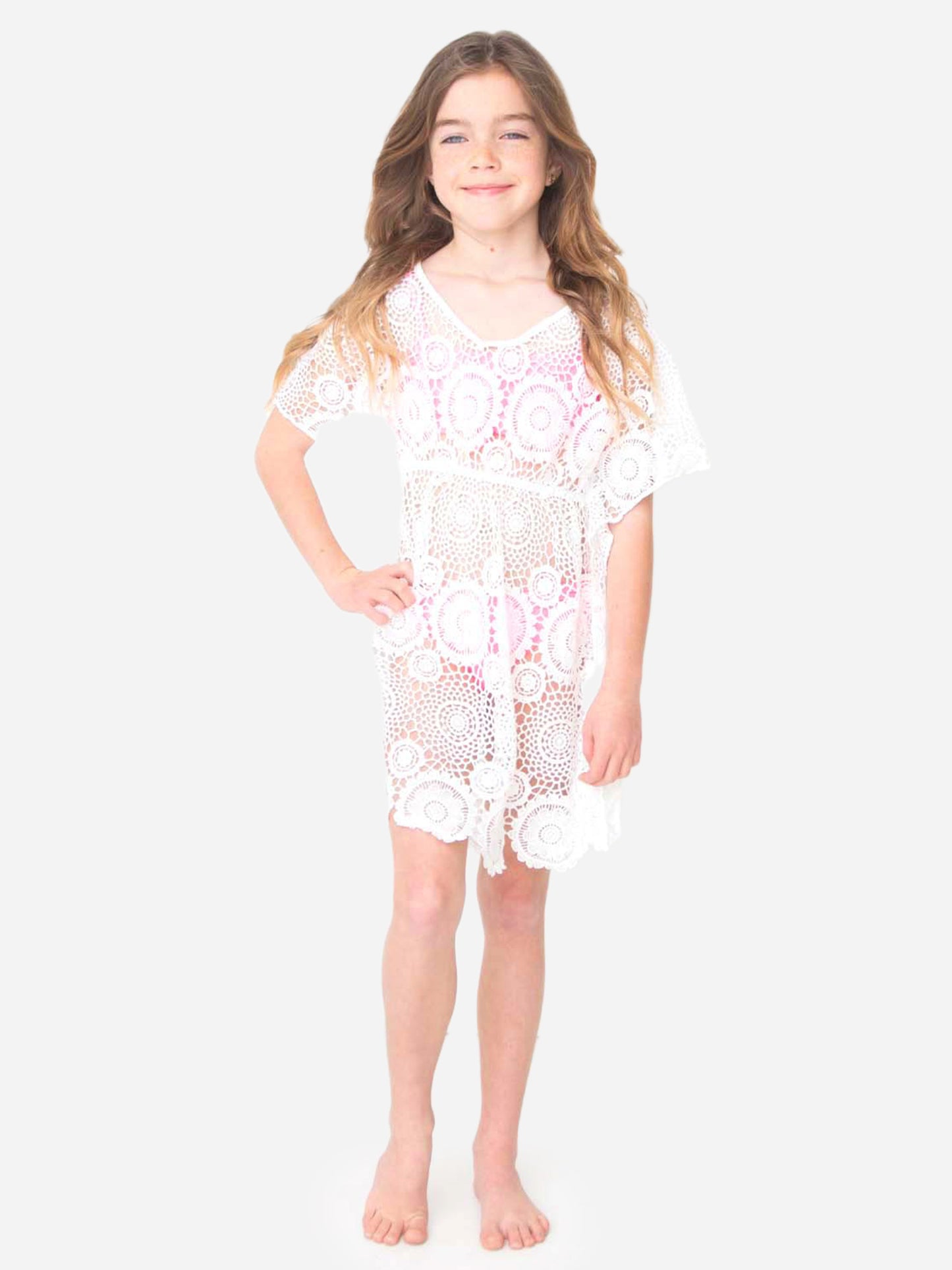 Shade Critters Girls' Crochet Kaftan