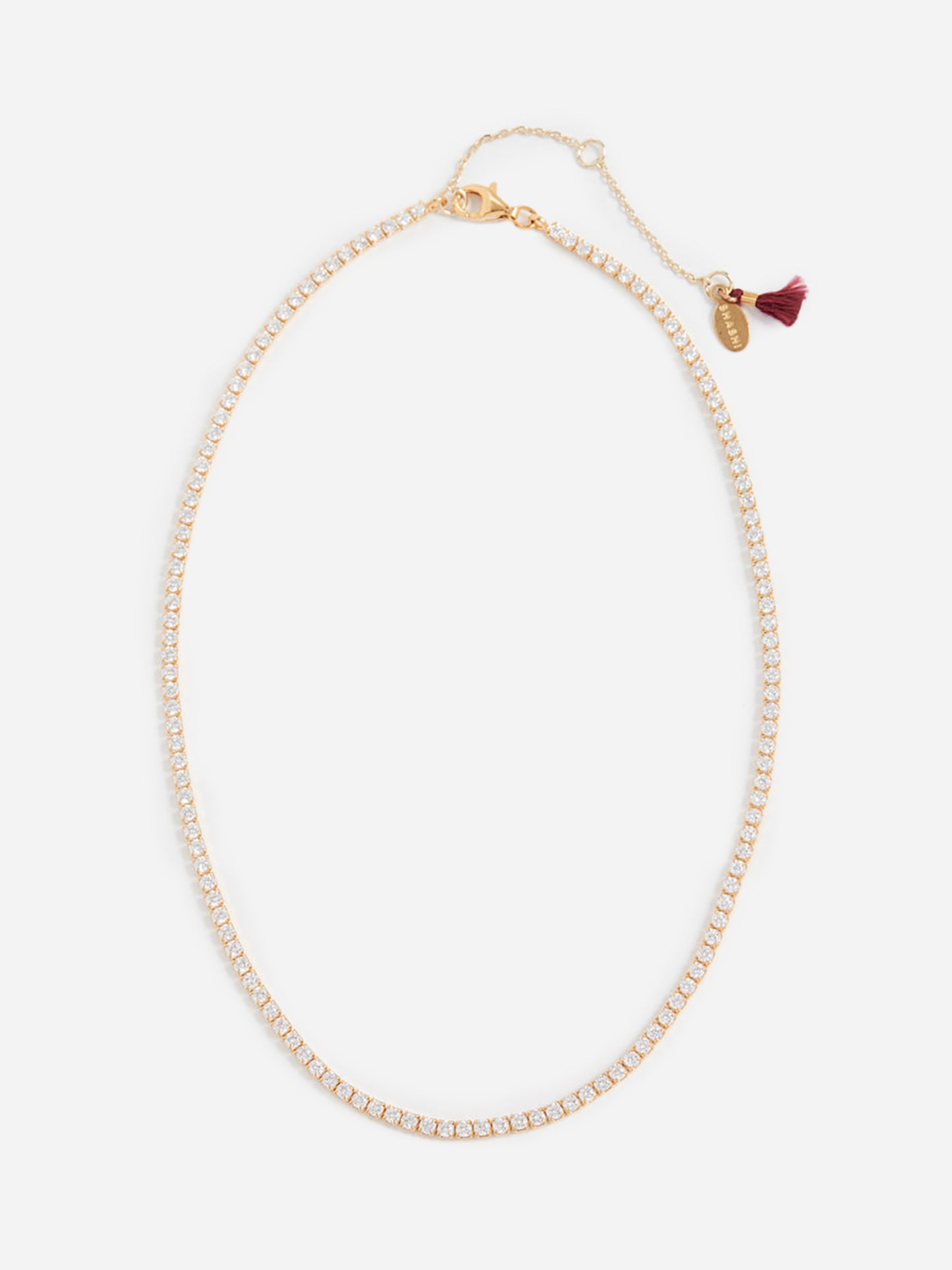 Shashi Tennis Diamond Necklace