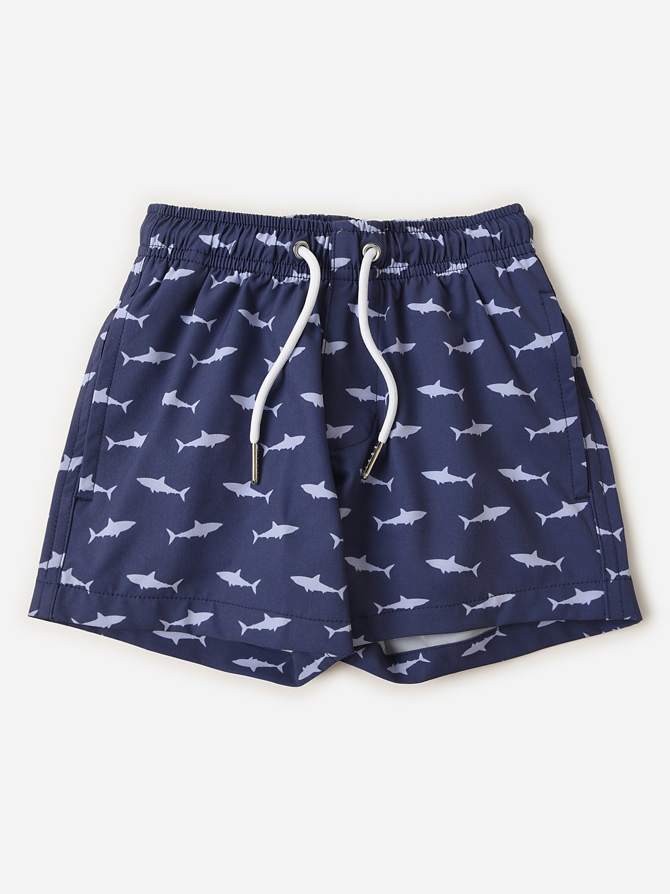 Bermies Boys' Shark Attack Swim Trunk | $45.00 | Saint Bernard