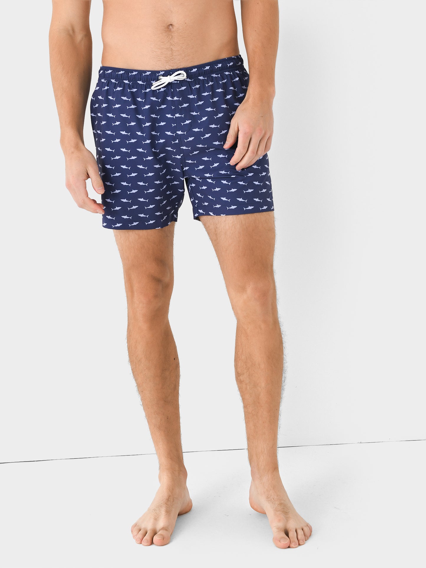 Bermies Men's Shark Attack Swim Trunk