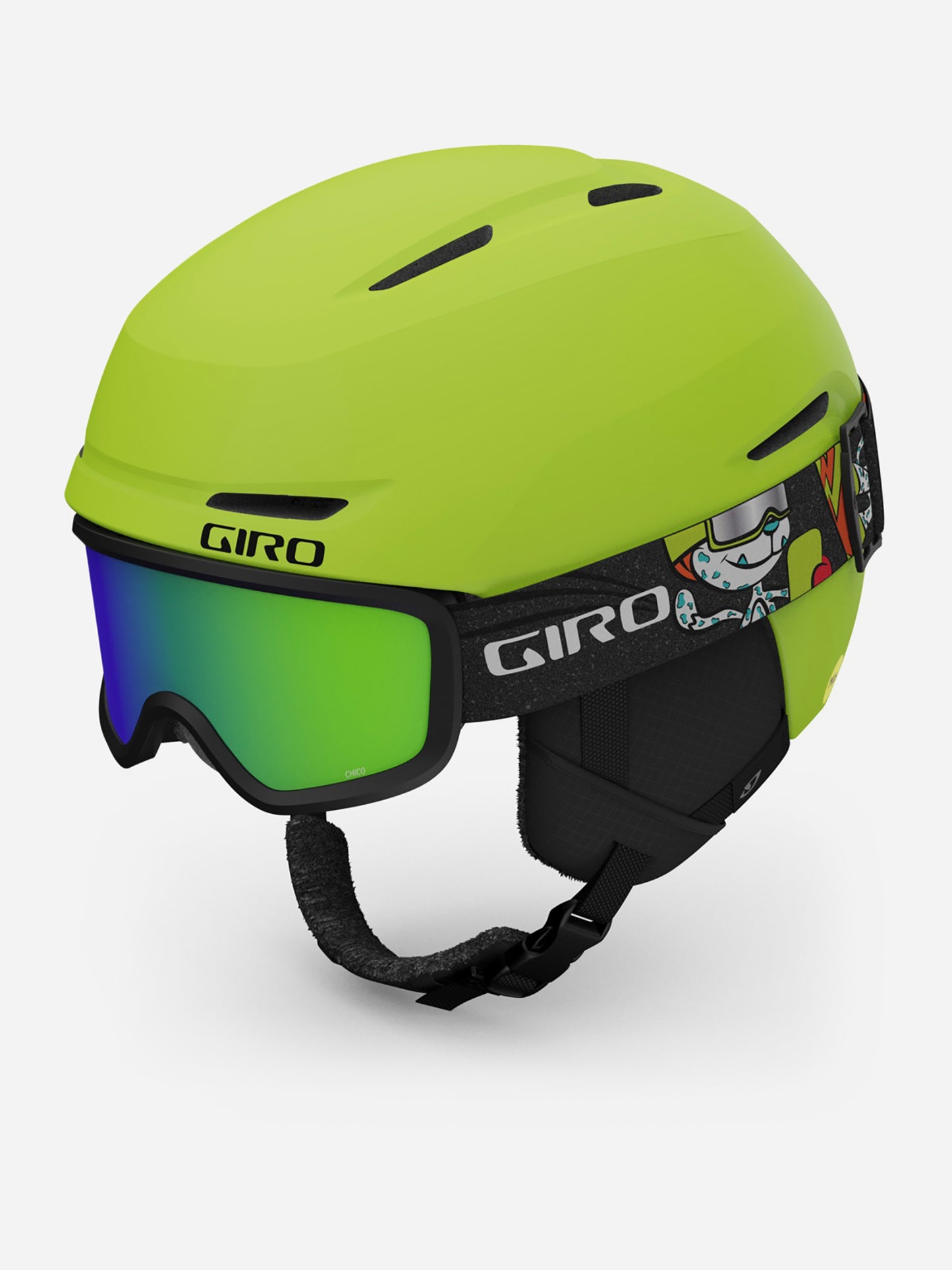 GIRO Kids' Spur Helmet + Chico 2.0/Buster Goggle Combo