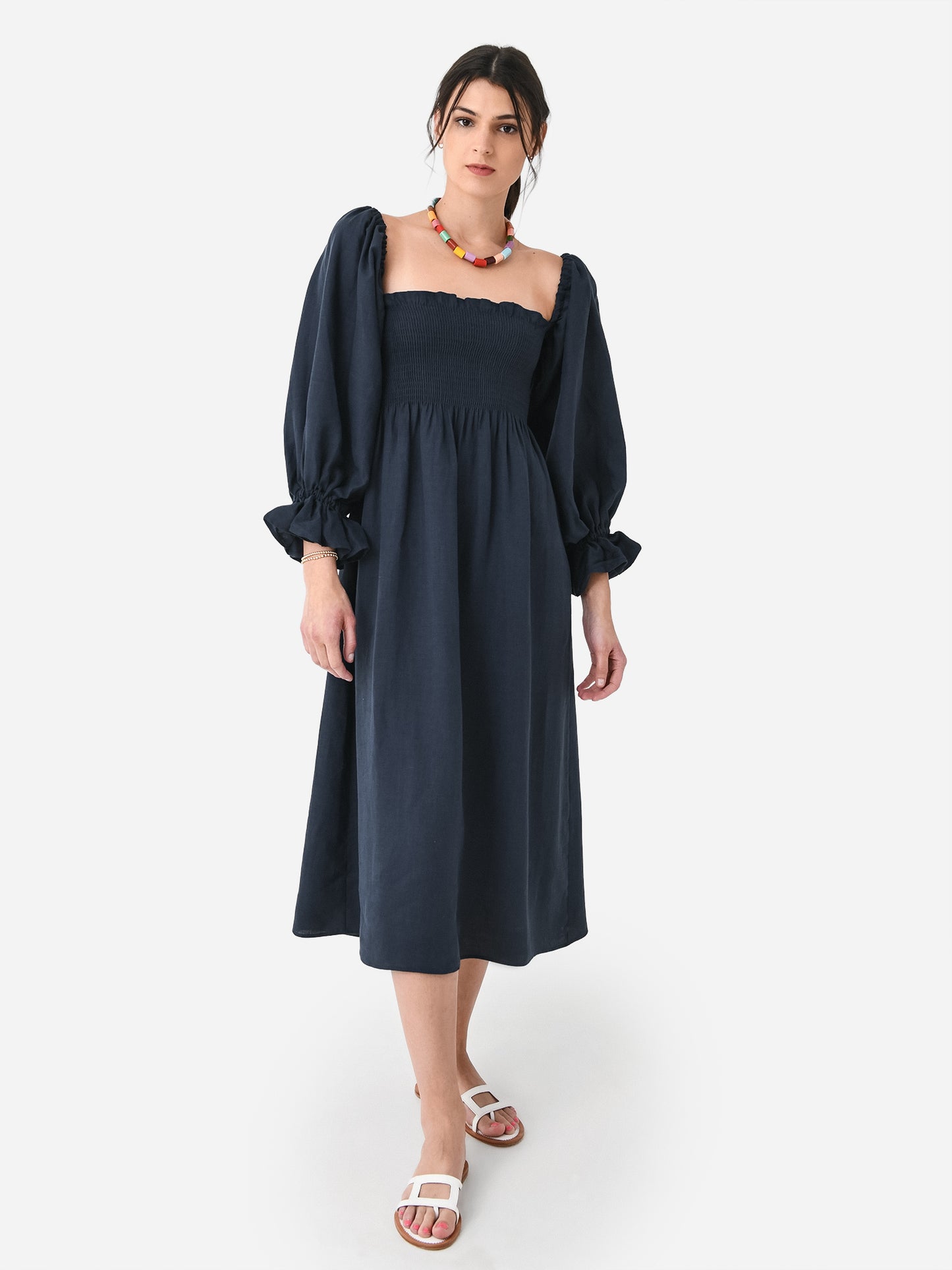 Sleeper Women's Atlanta Linen Dress