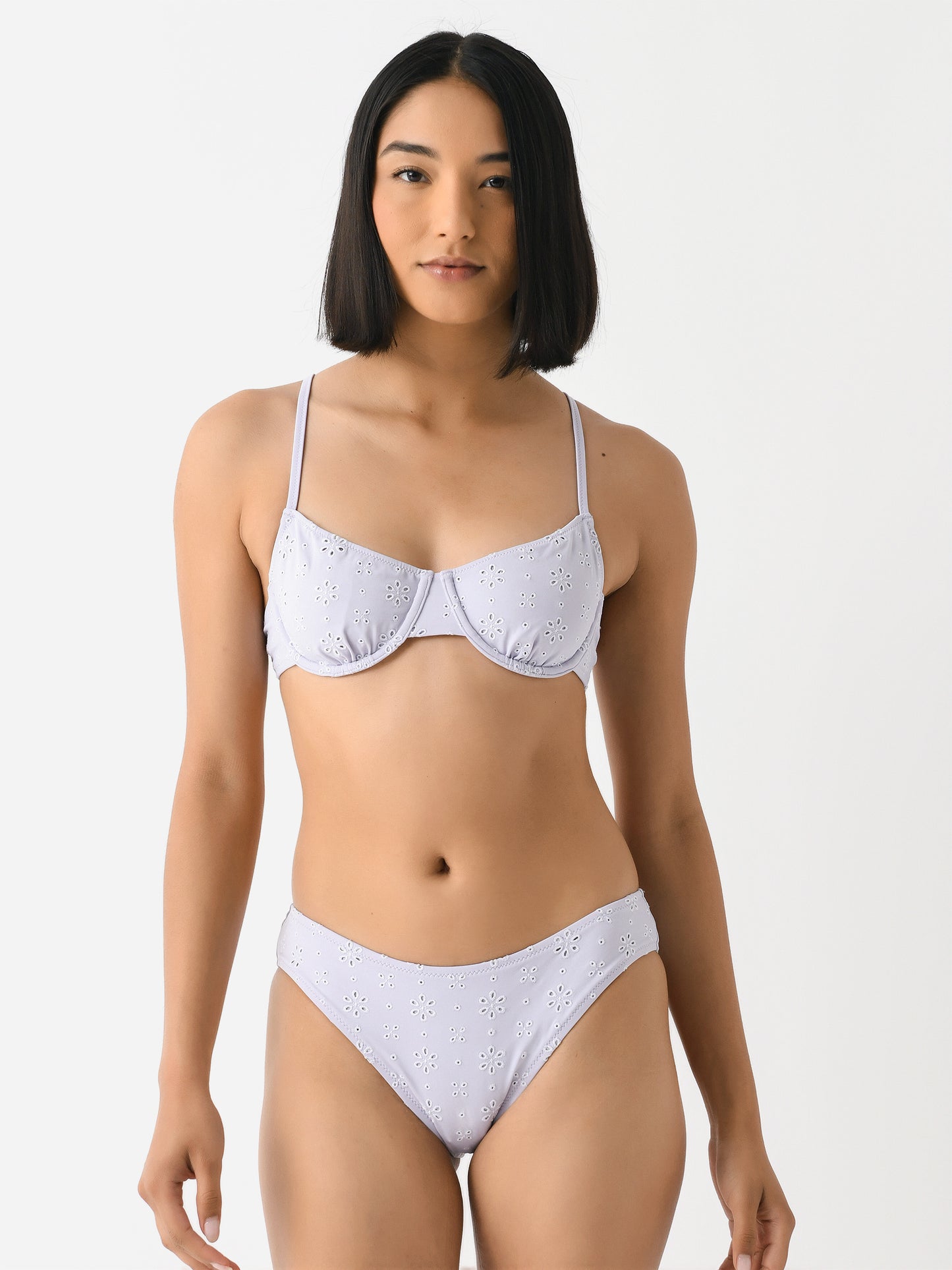 Solid + Striped Women's The Daphne Eyelet Bikini Top