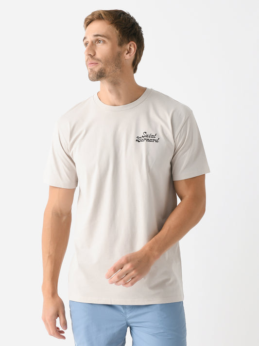 Saint Bernard Men's Small Wordmark Tee