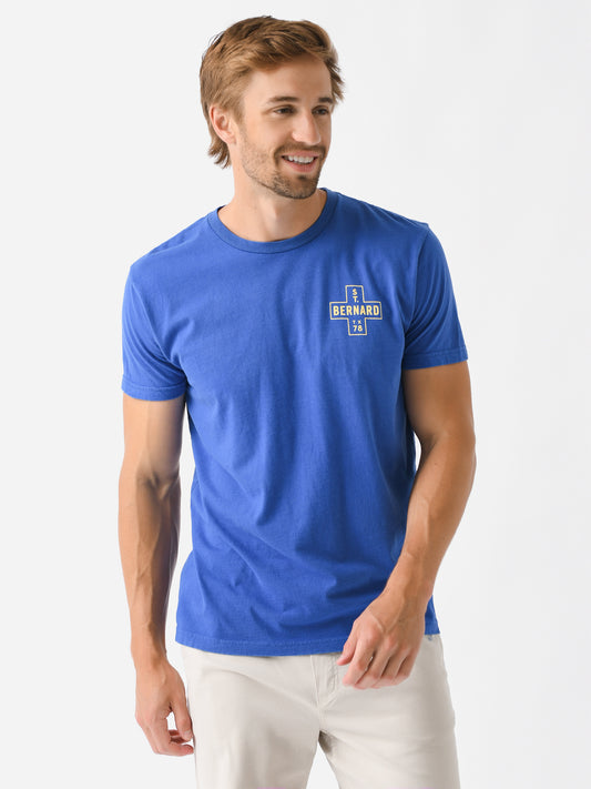 Saint Bernard Men's Cross Logo Tee