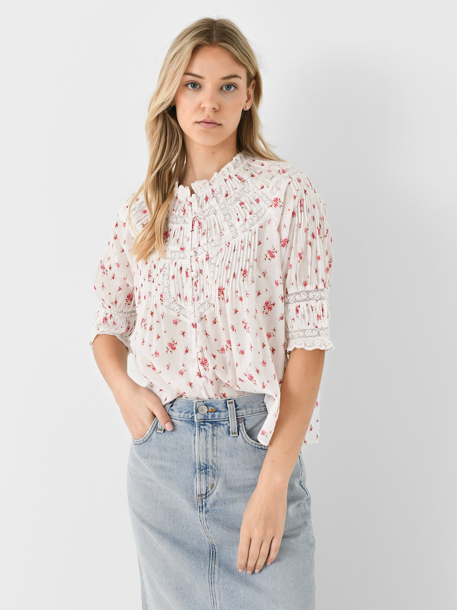 LoveShackFancy Women's Lorado Top – saintbernard.com