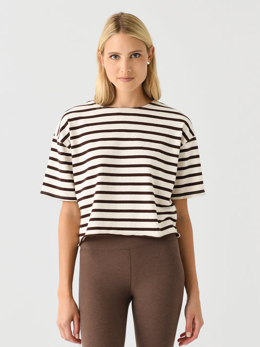 Perfect White Tee Women's Swift Striped Tee