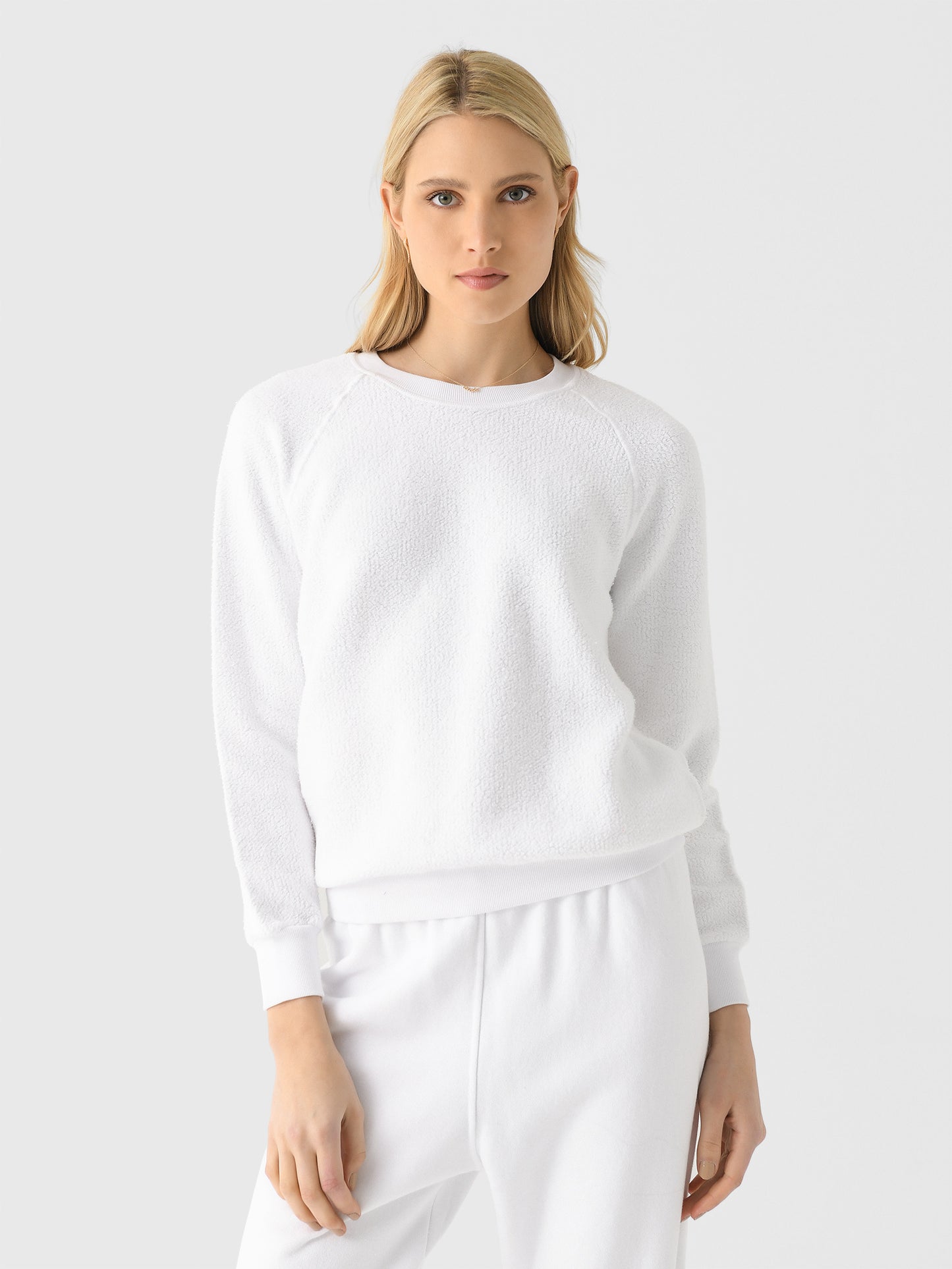 Perfect White Tee Women's Ziggy Reverse Shrunken Sweatshirt