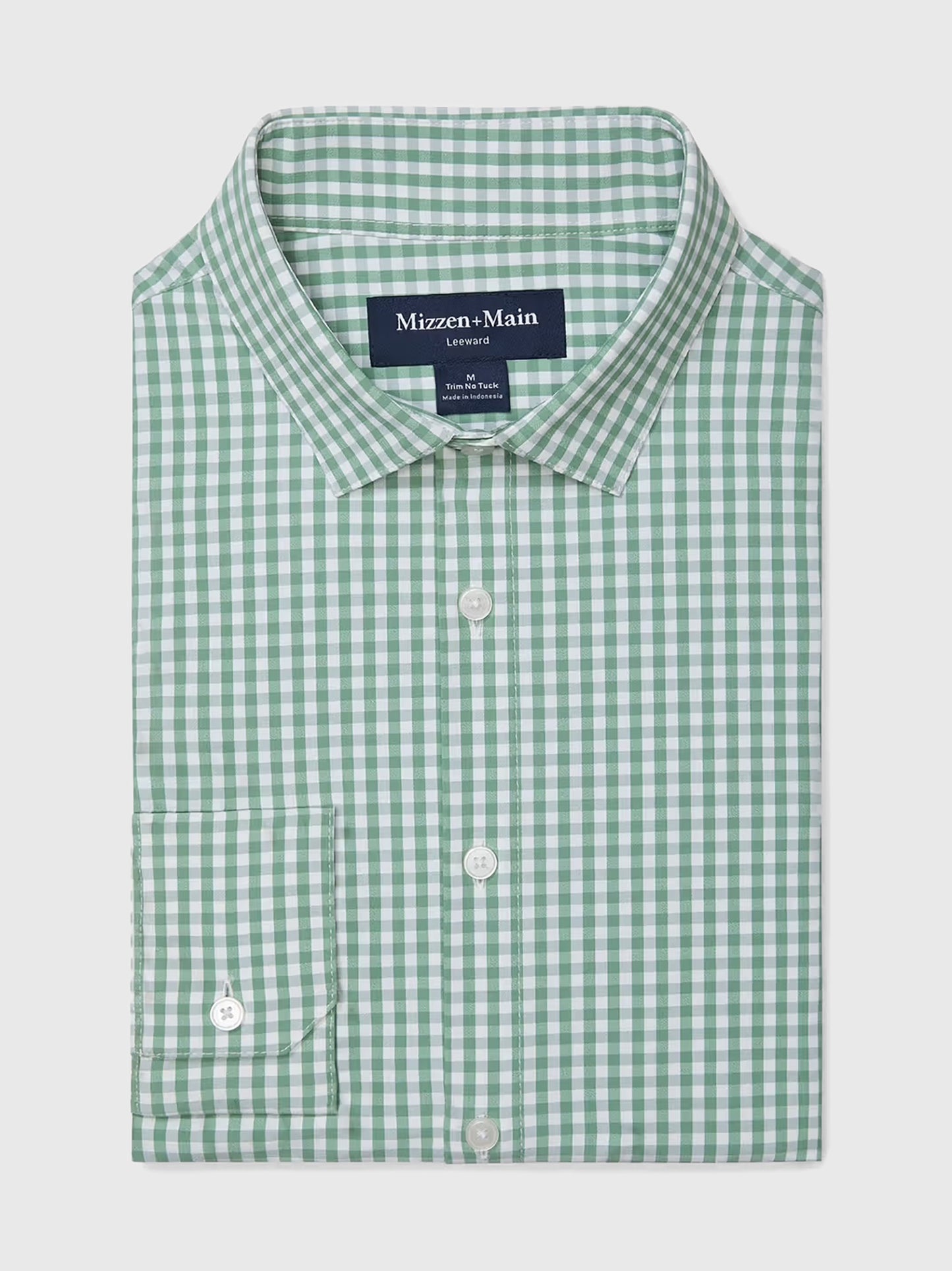 Mizzen+Main Men's Trim Leeward No Tuck Dress Shirt