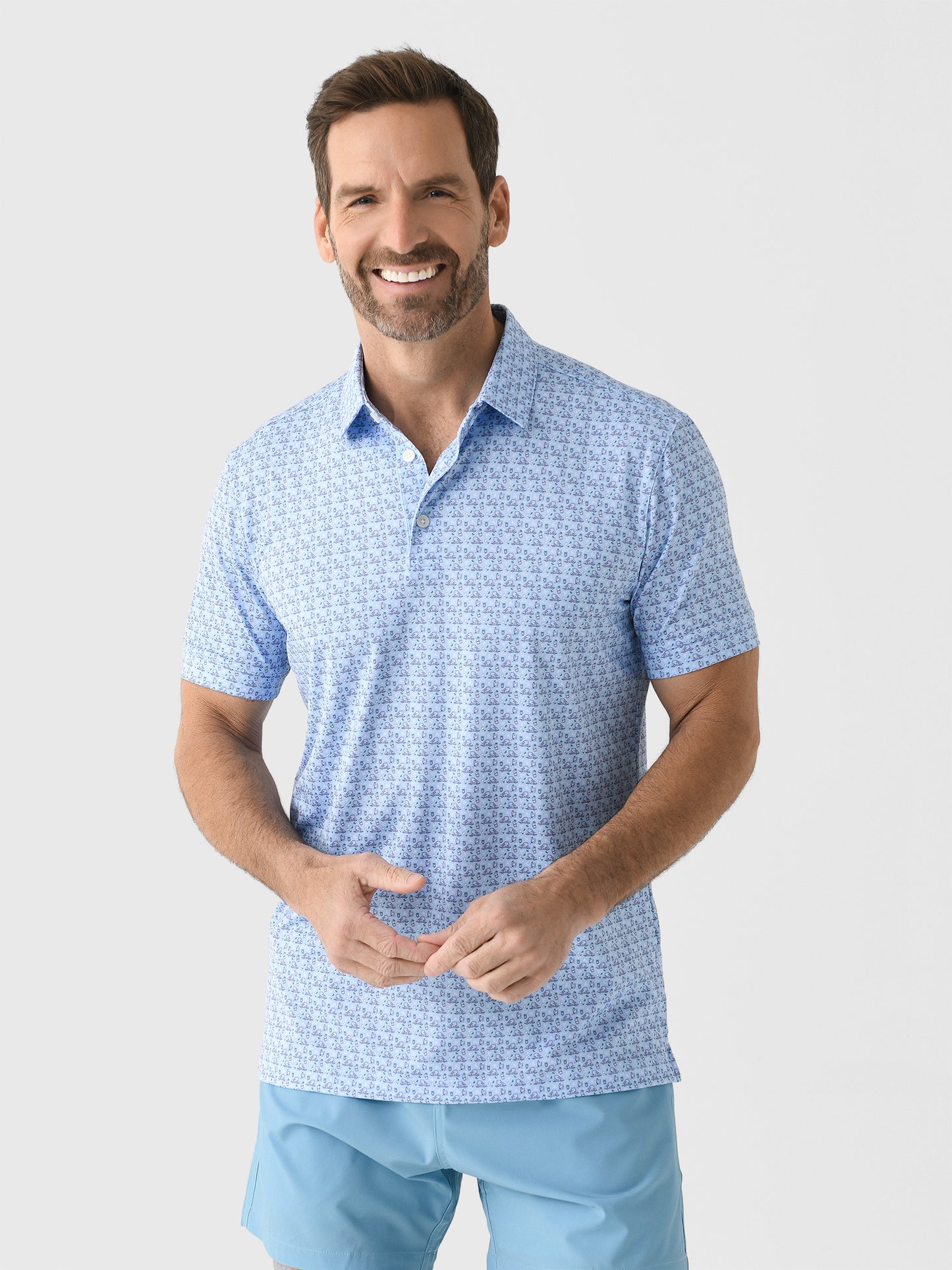 Mizzen+Main Men's Trim Versa Polo