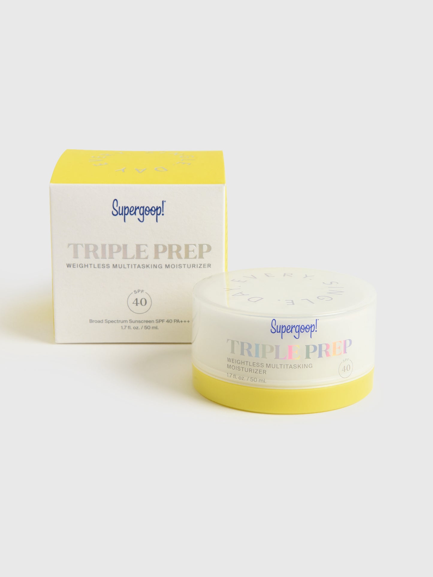 Supergoop Triple Prep Weightless Multitasking SPF 40 Moisturizer