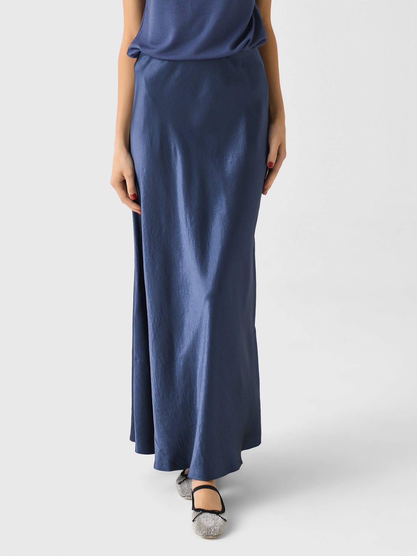 Vince Women's Satin Maxi Skirt