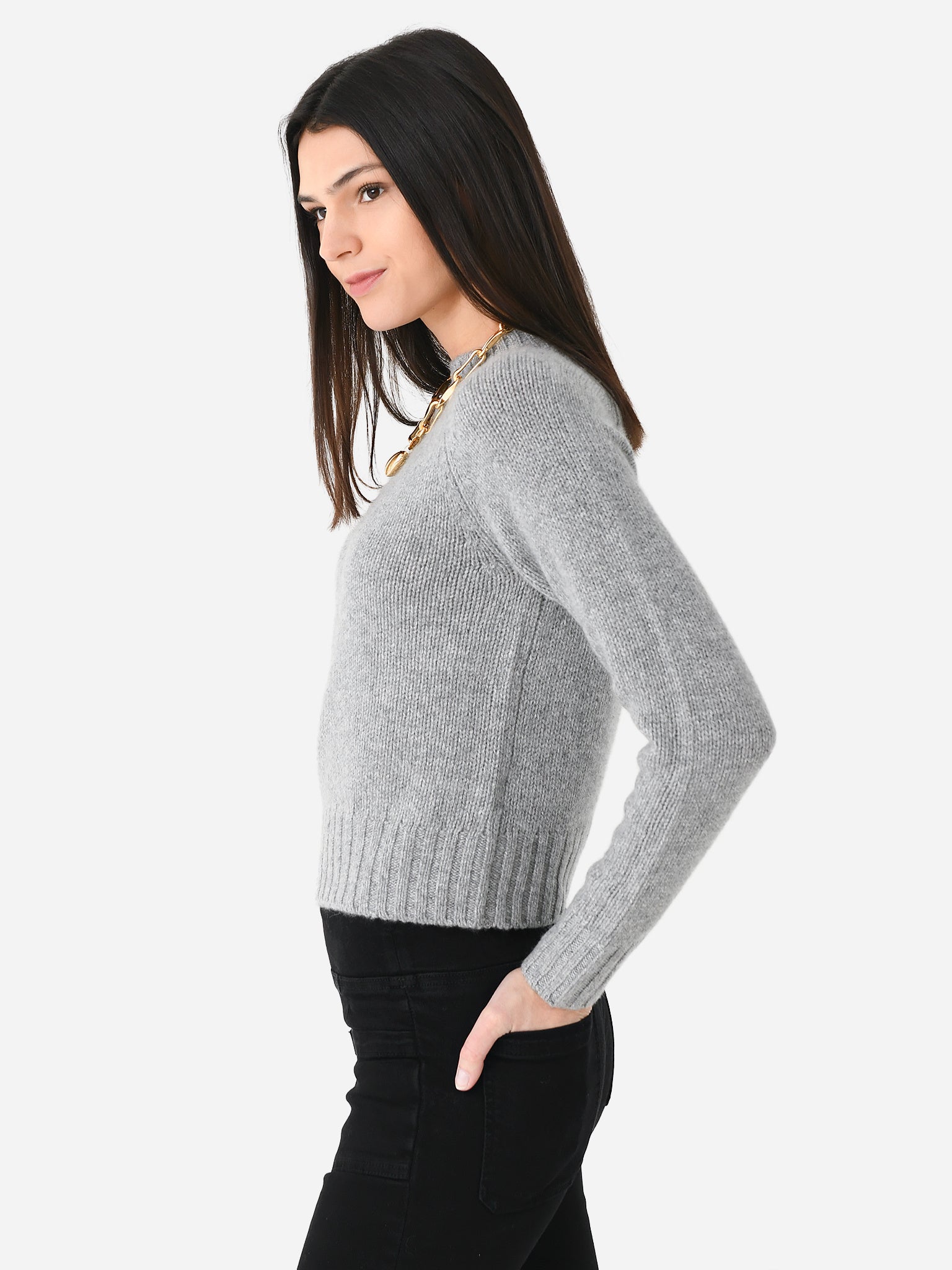 Cashmere best sale shrunken sweatshirt