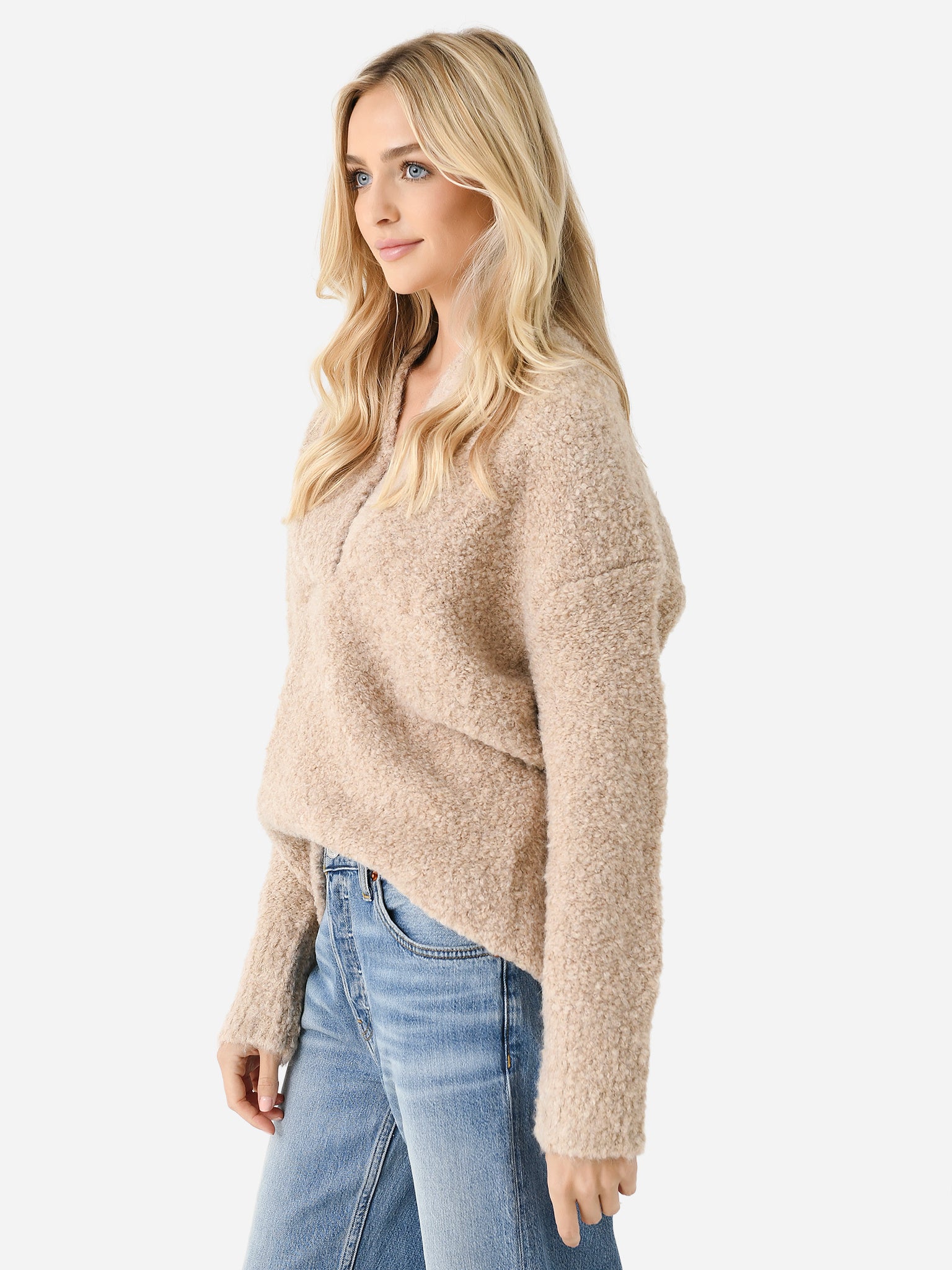 最新作人気SALEVince camel sweater キャメル ウール セーター ヴィンス トップス