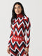 CHEVRON PRINT - RED