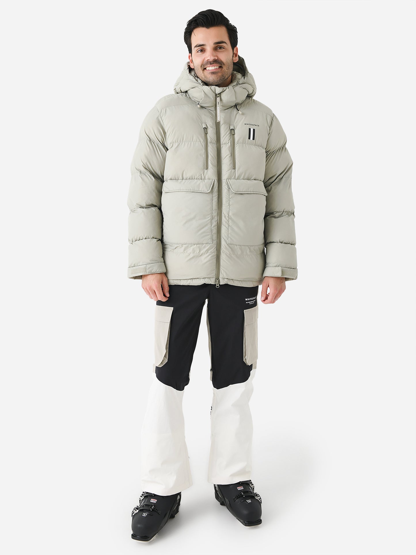 Men's Bernard Down Jacket With Patch