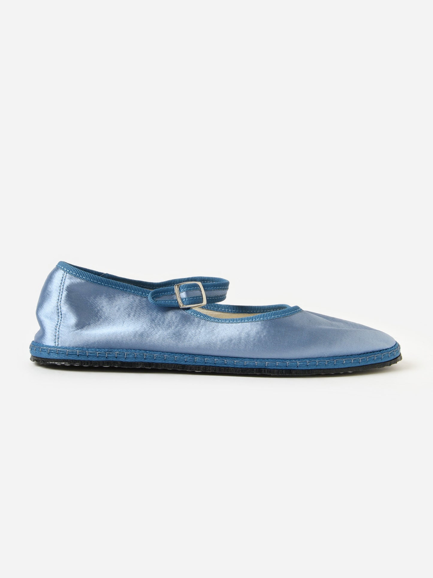 Vibi Venezia Women's Mary Jane Silk Furlana Flat