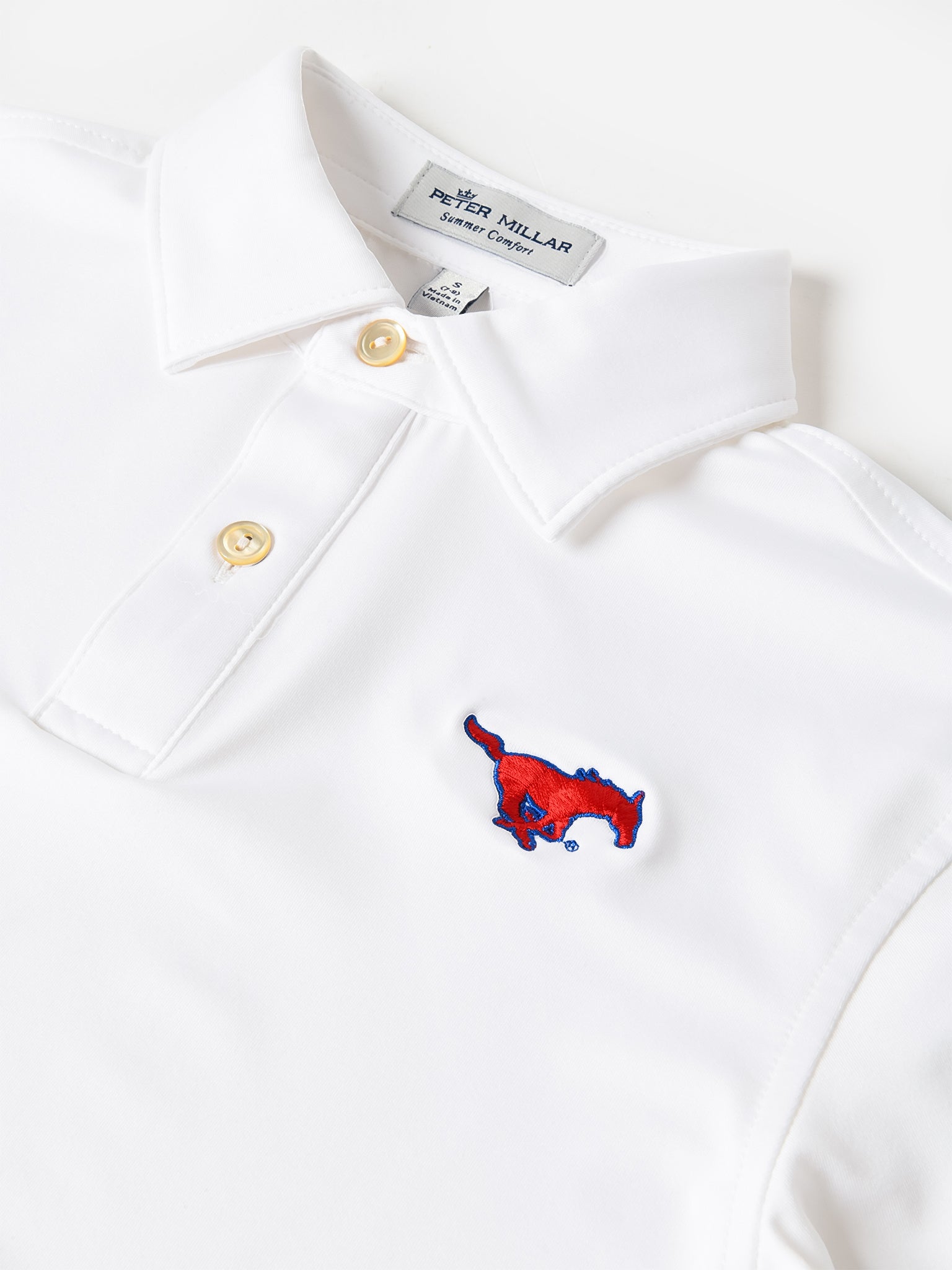 Peter Millar Youth Performance Jersey Polo, S / Navy | St. Bernard Clothing