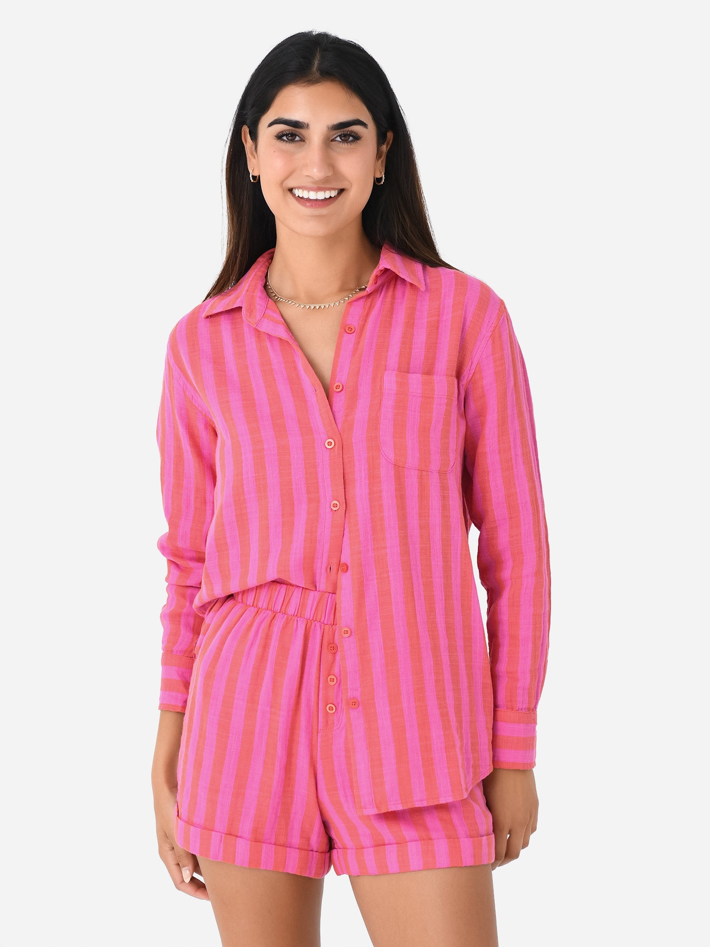 Z Supply Women's Saturdays Stripe Shirt