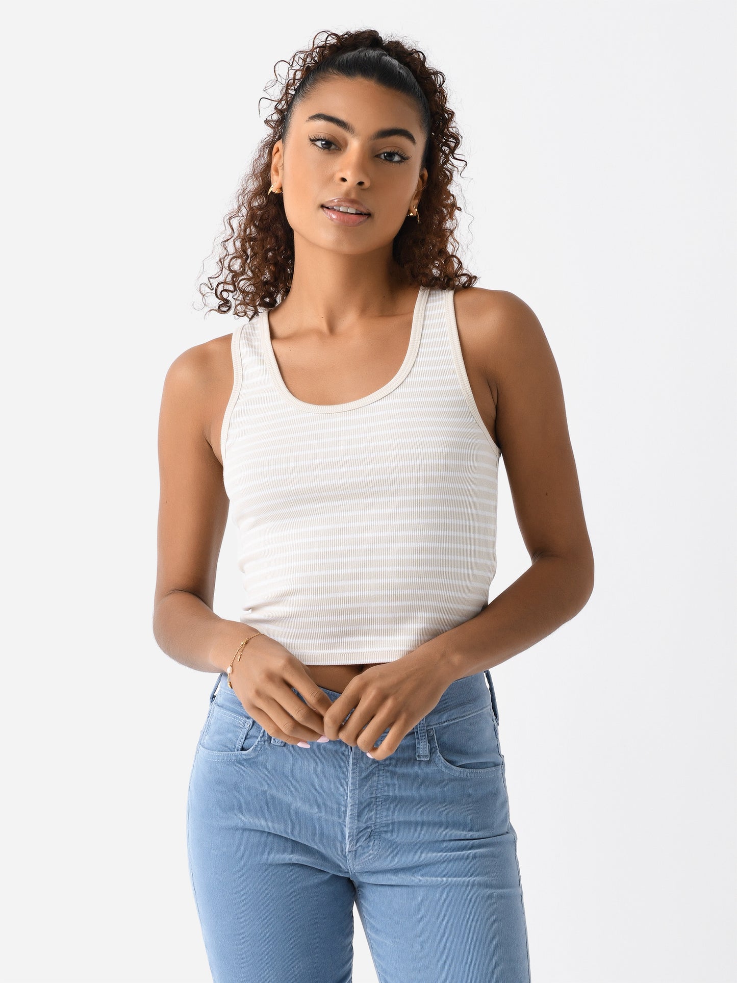 Z Supply Women's Essy Stripe Rib Tank