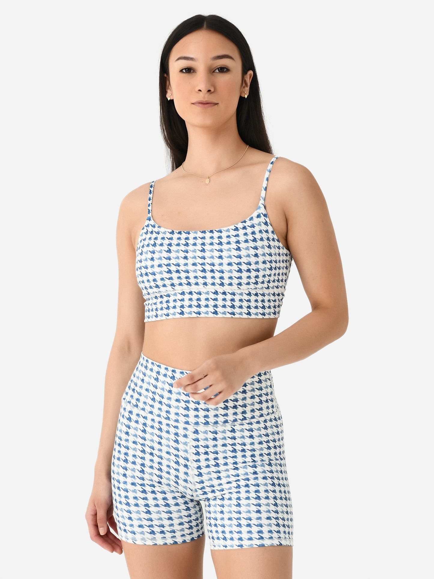 Z Supply Women's Shine On Houndstooth Bra