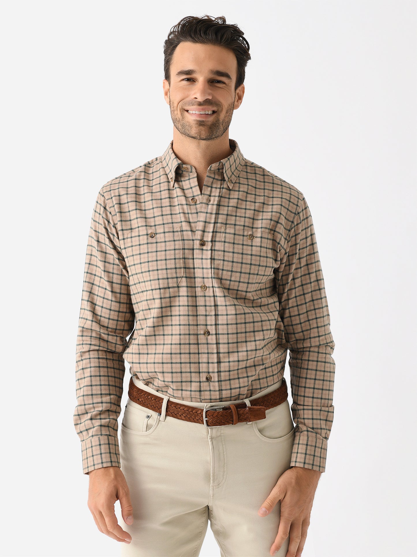 Tom Beckbe Men's Brushed Cotton Twill Shirt