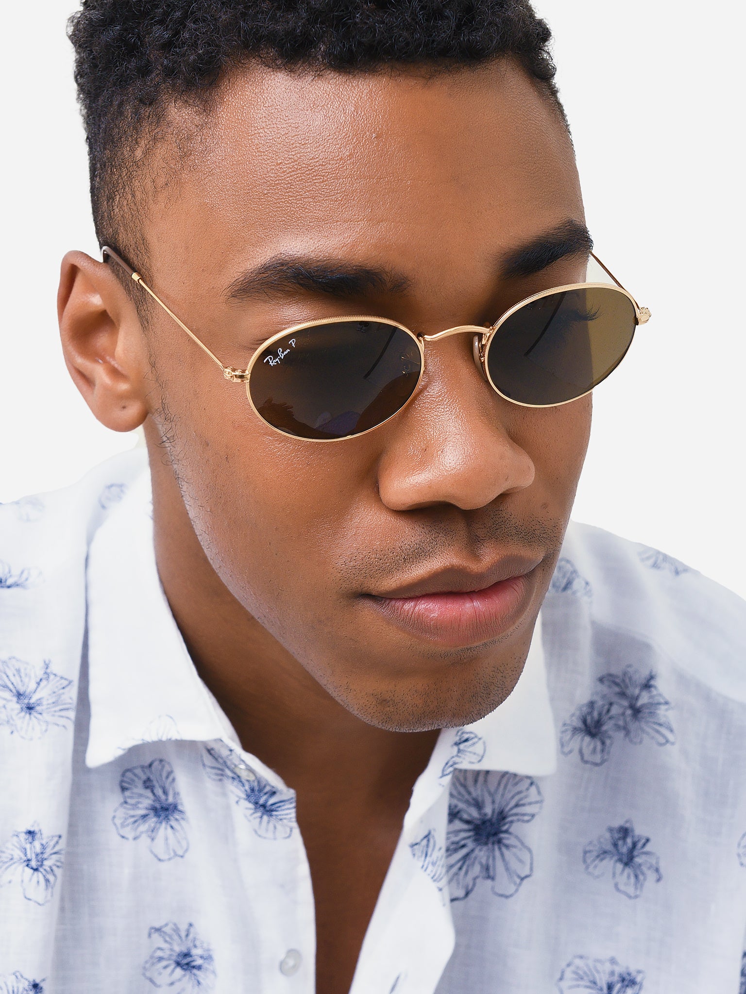 Oval sunglasses store ray ban