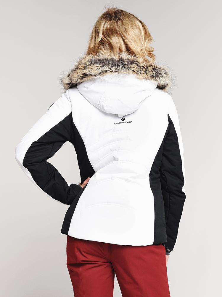 Obermeyer Tan Beige Full Zip Embroidered Ski Jacket Ladies Sz 12 Petite -  Etsy