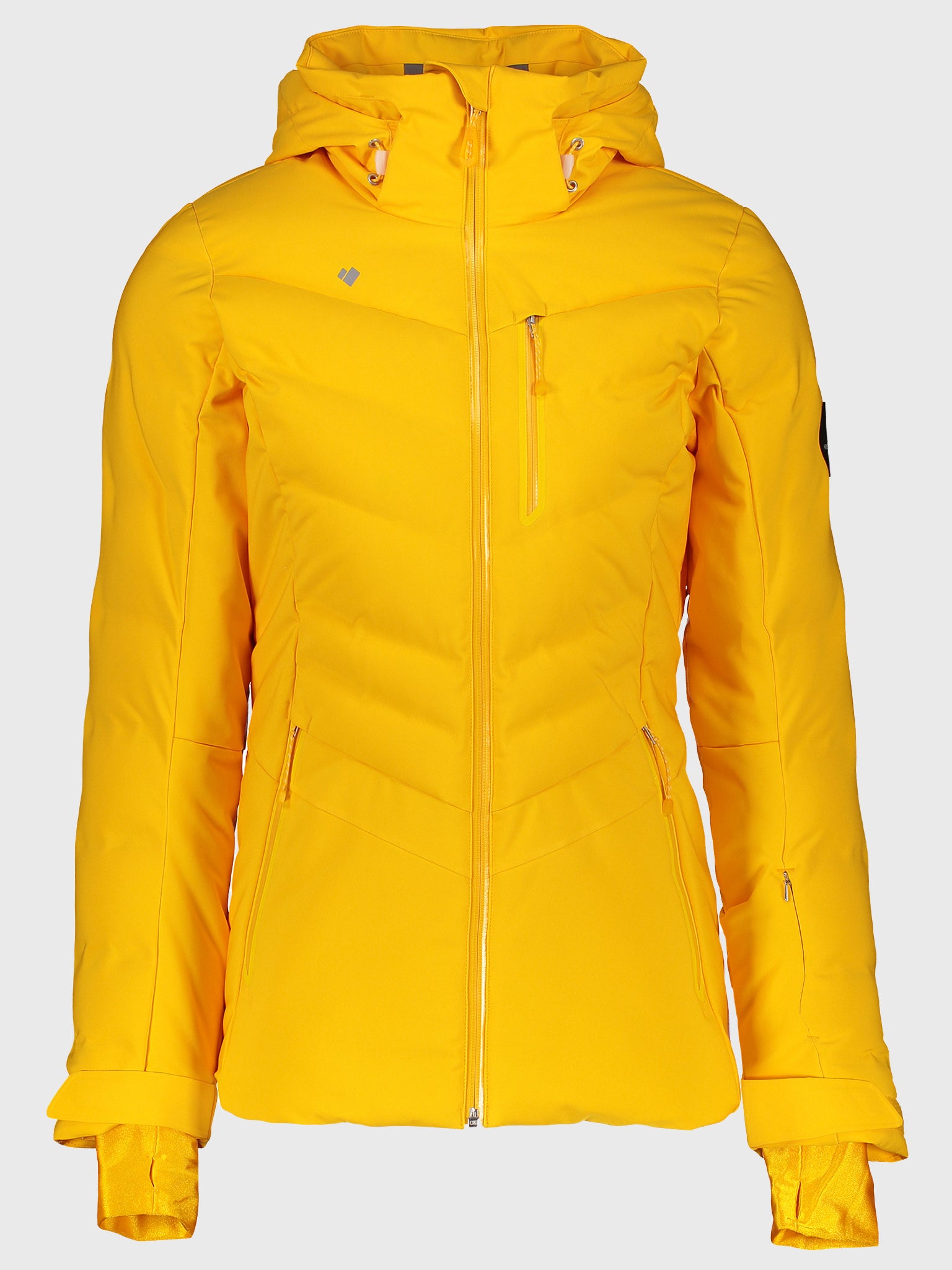 Ladies yellow clearance ski jacket