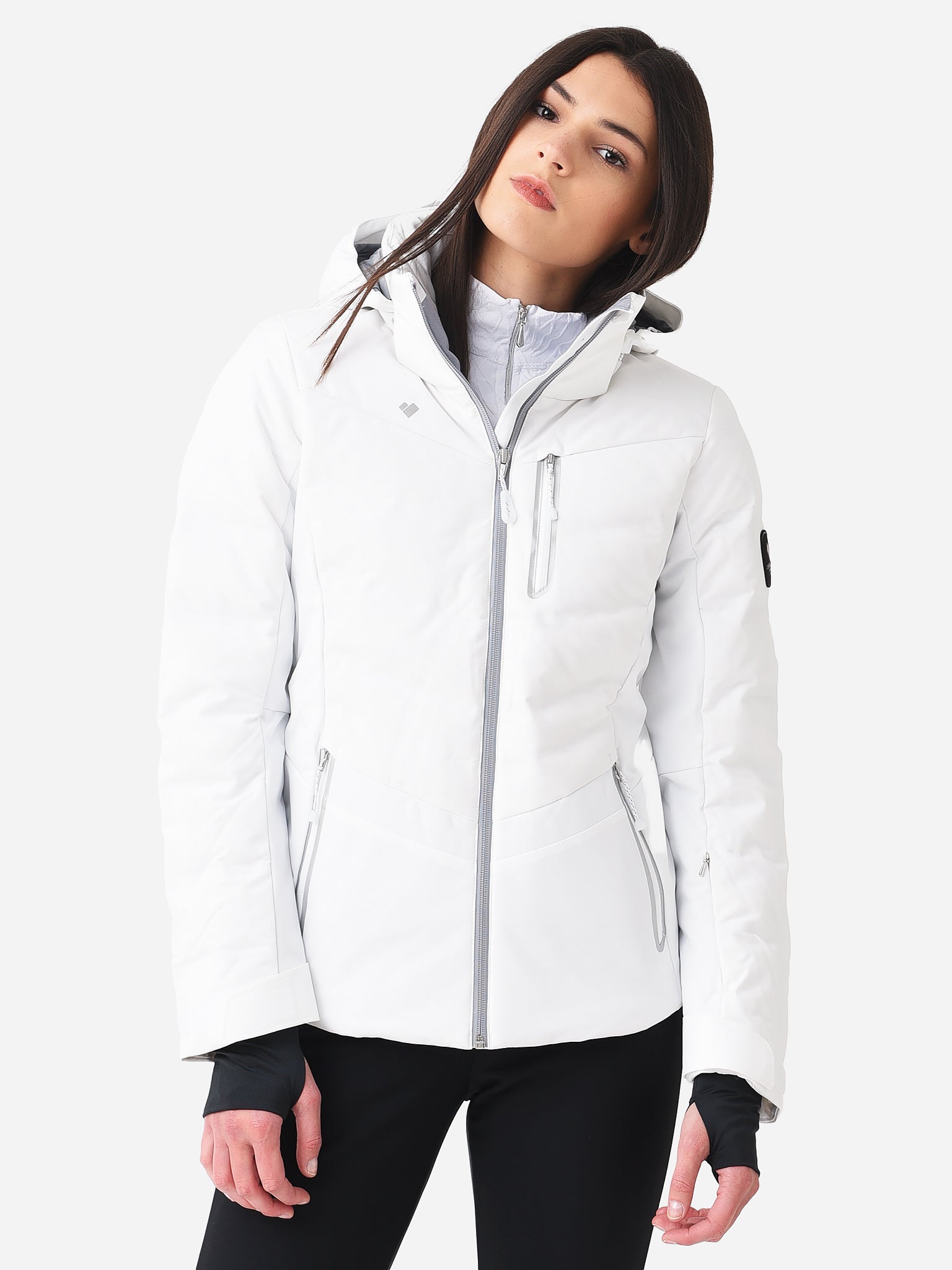 Obermeyer cosima best sale down jacket white