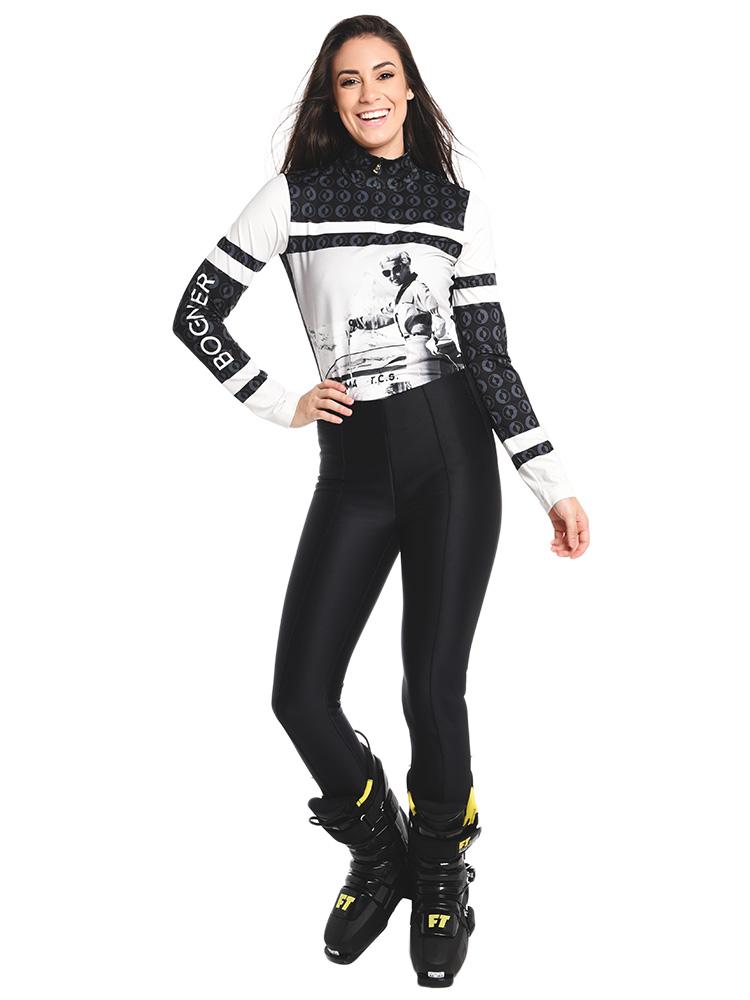 Elaine stirrup ski pants in black - Bogner