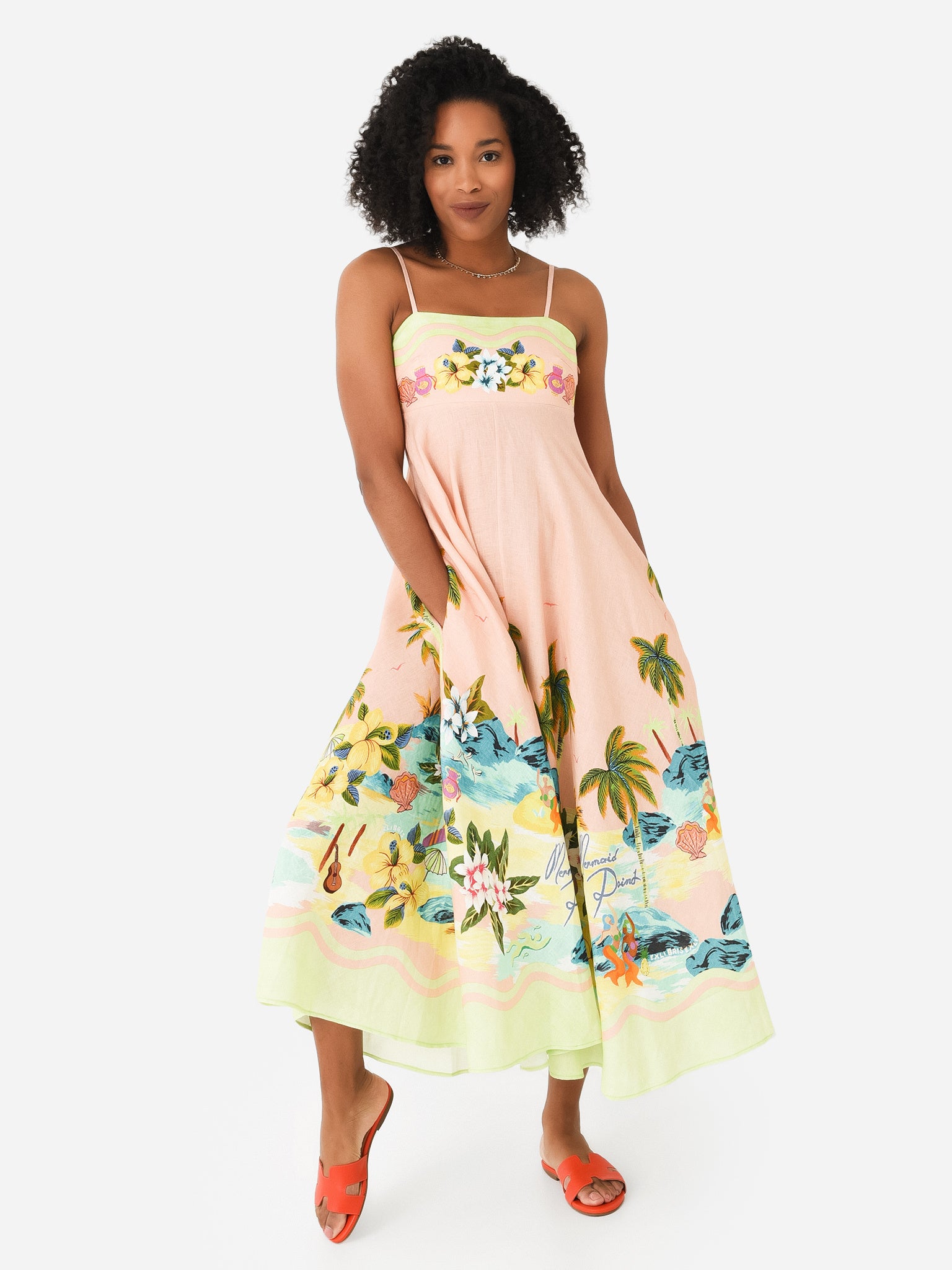 Alemais Women's Mermaid Point Sundress - Saint Bernard