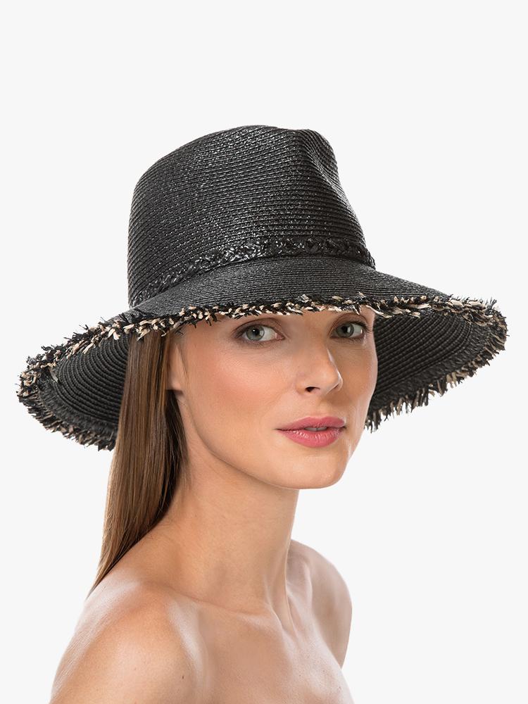 Eric Javits Mykonos Packable Beach Hat