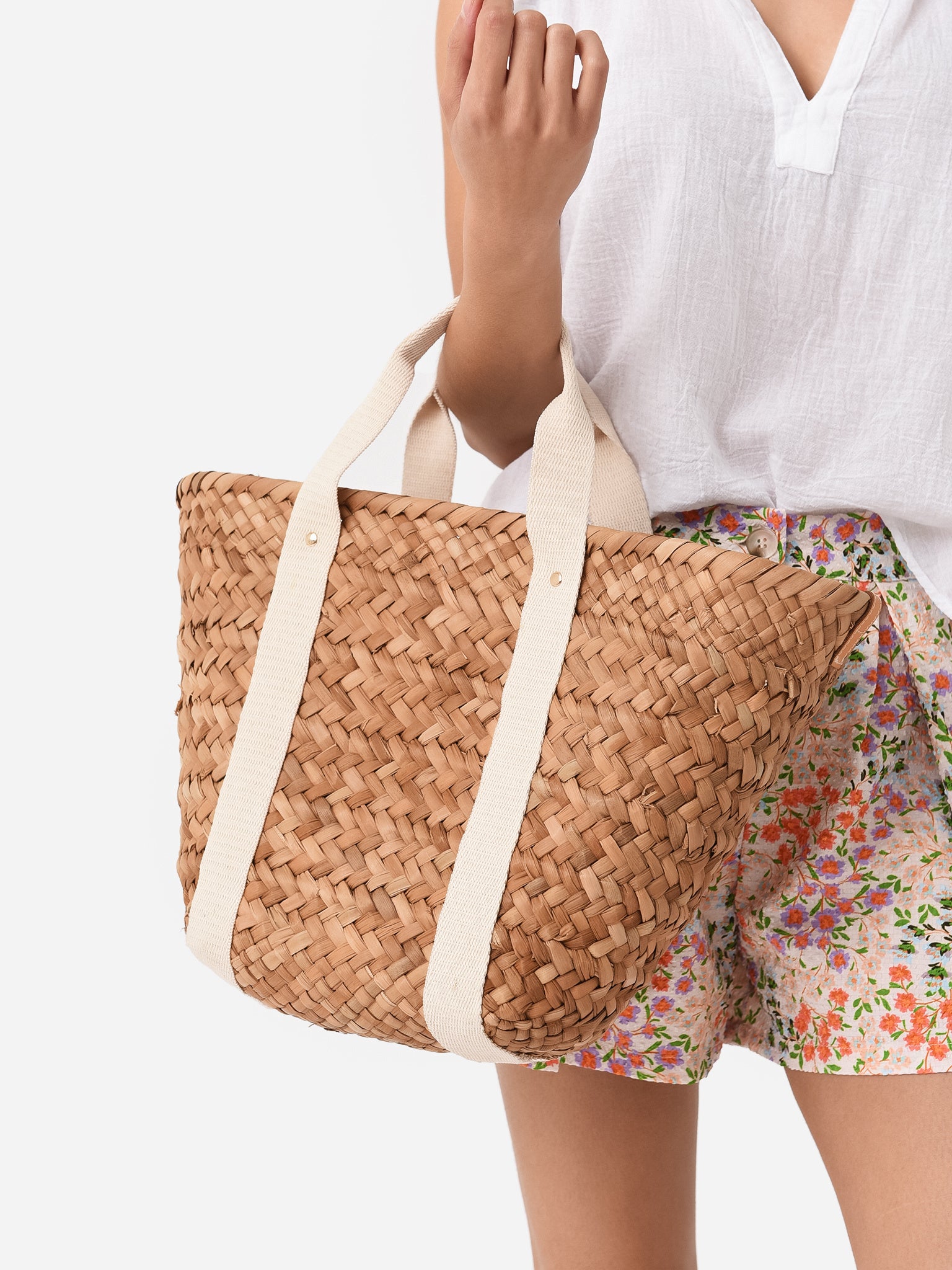 Kayu Colbie Straw Tote