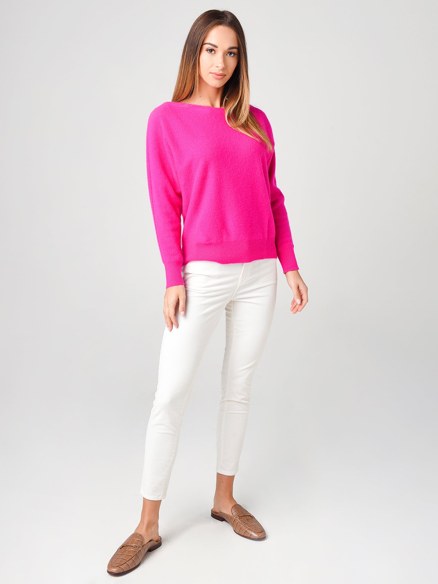 Off shoulder hotsell cashmere jumper