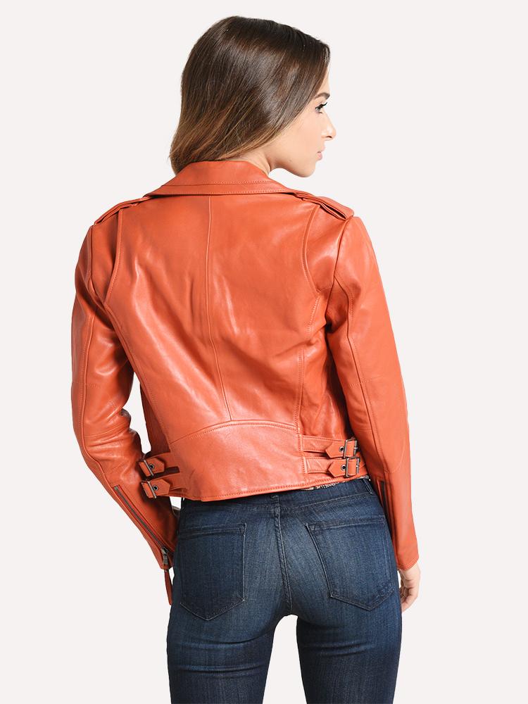 Joie leolani leather on sale jacket